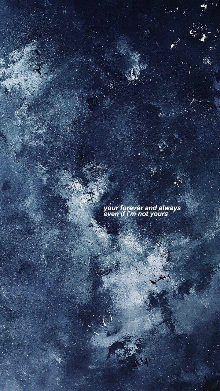 Blue Aesthetic Quote Iphone Wallpapers Top Free Blue Aesthetic Quote Iphone Backgrounds Wallpaperaccess