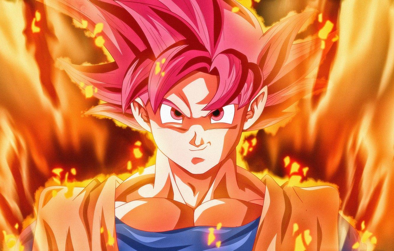1332x850 Wallpaper Art, Anime, Super Saiyan God image for desktop, section