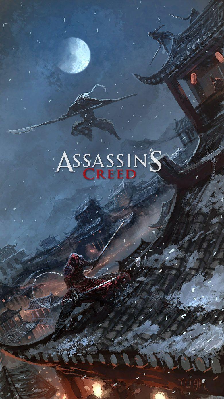 780x1390 An Assassin's Creed wallpaper I whipped up