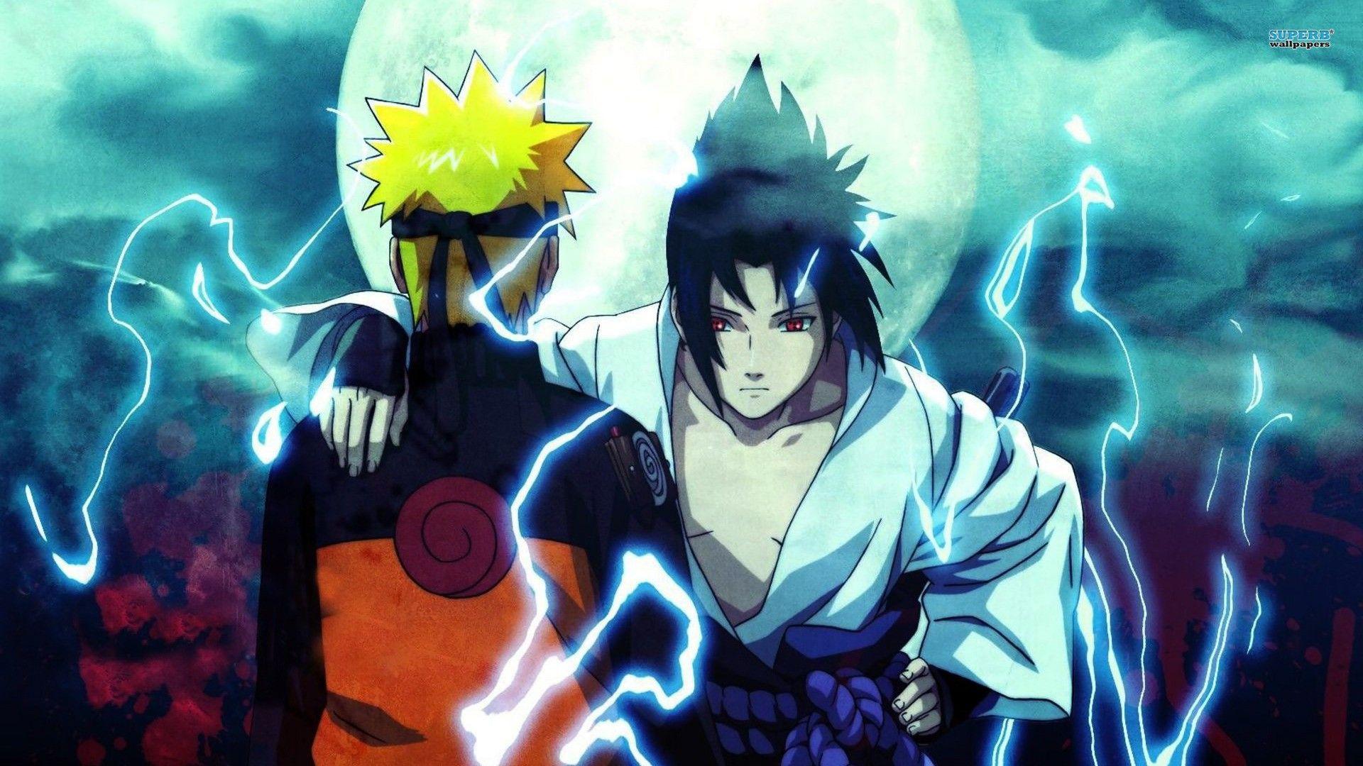 Naruto and Sasuke Wallpaper