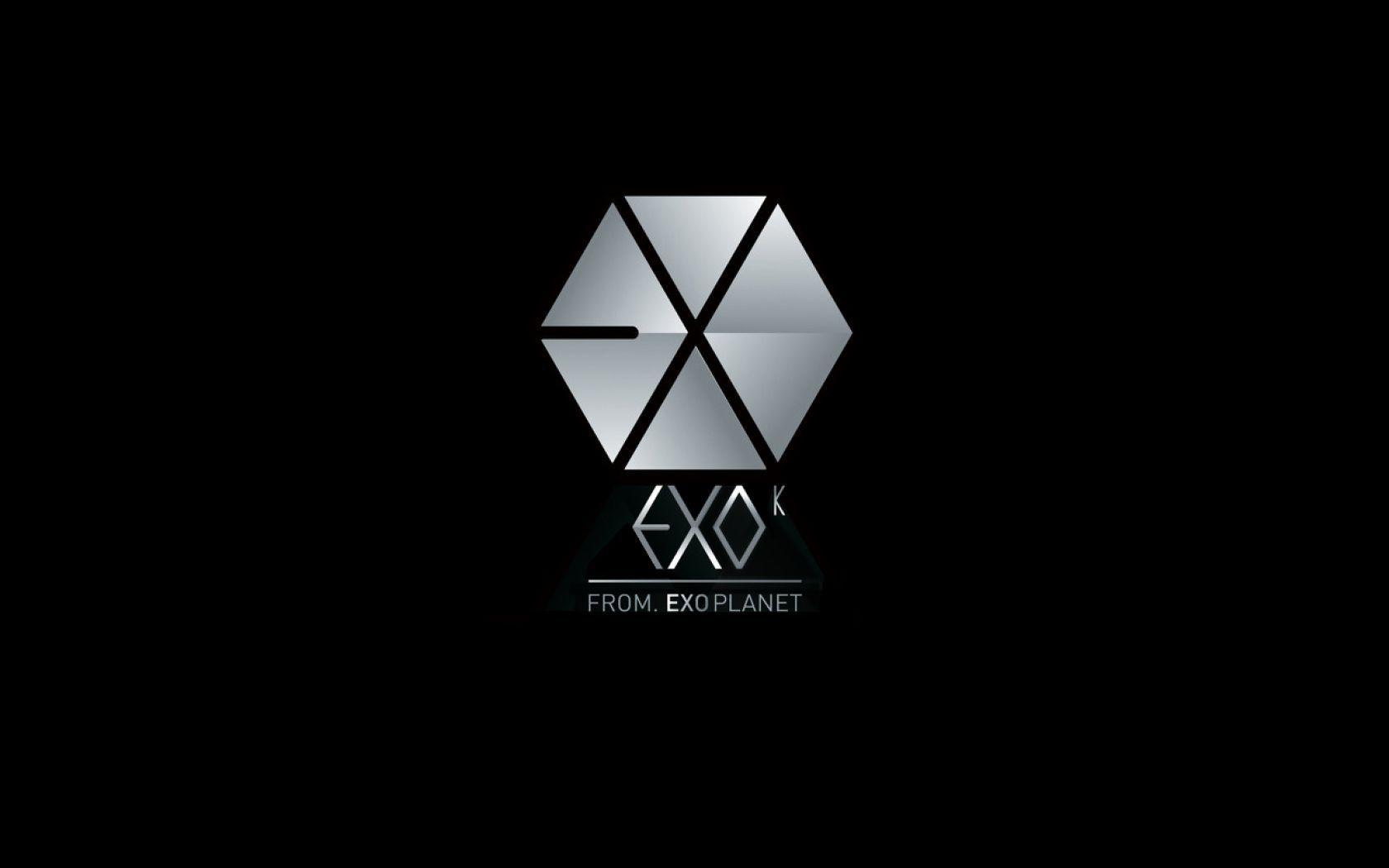 1680x1050 EXO Logo Wallpaper