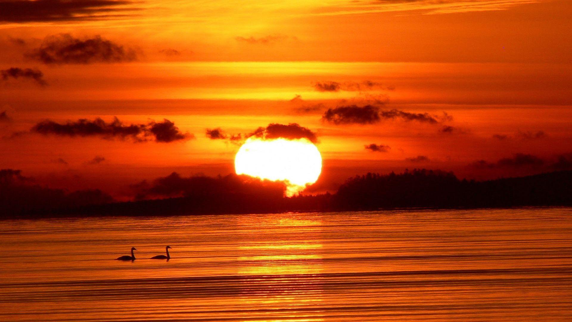1920x1080 Sunset Wallpaper HD (1920x1080)