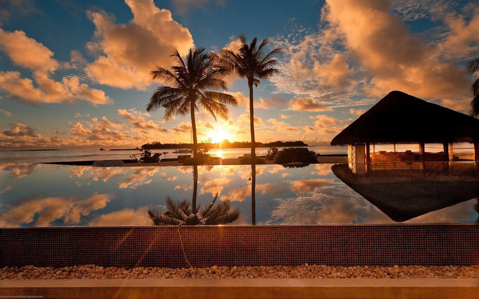 1920x1200 Sunset Wallpaper HD For Android Mobile