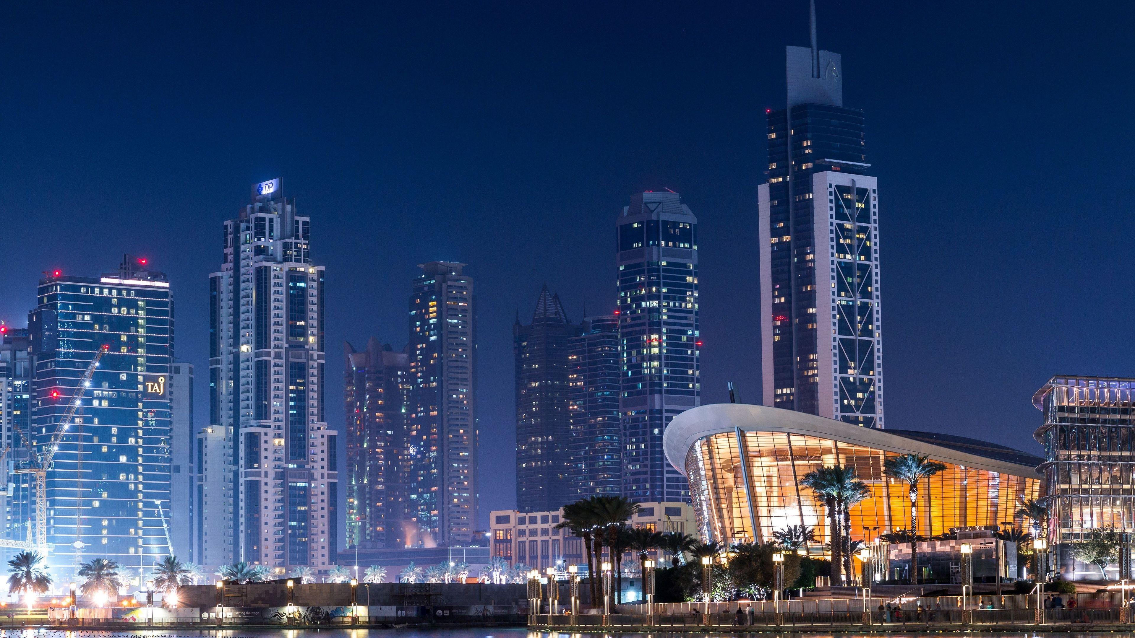 3840x2160 Downtown Dubai Wallpaper