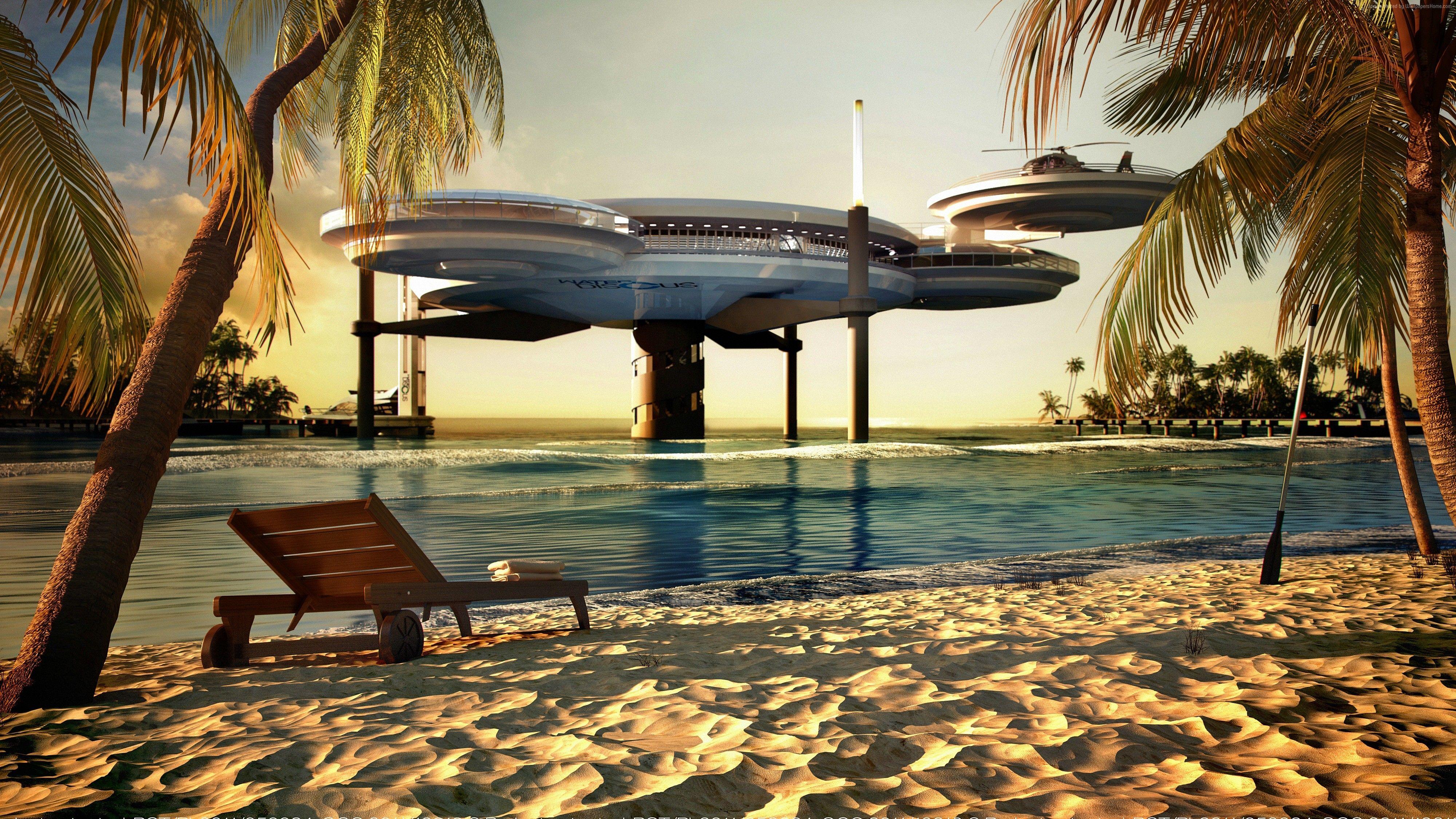 4000x2250 #Hotel, #Atlantis, #Dubai, #The Palm, K. Travel
