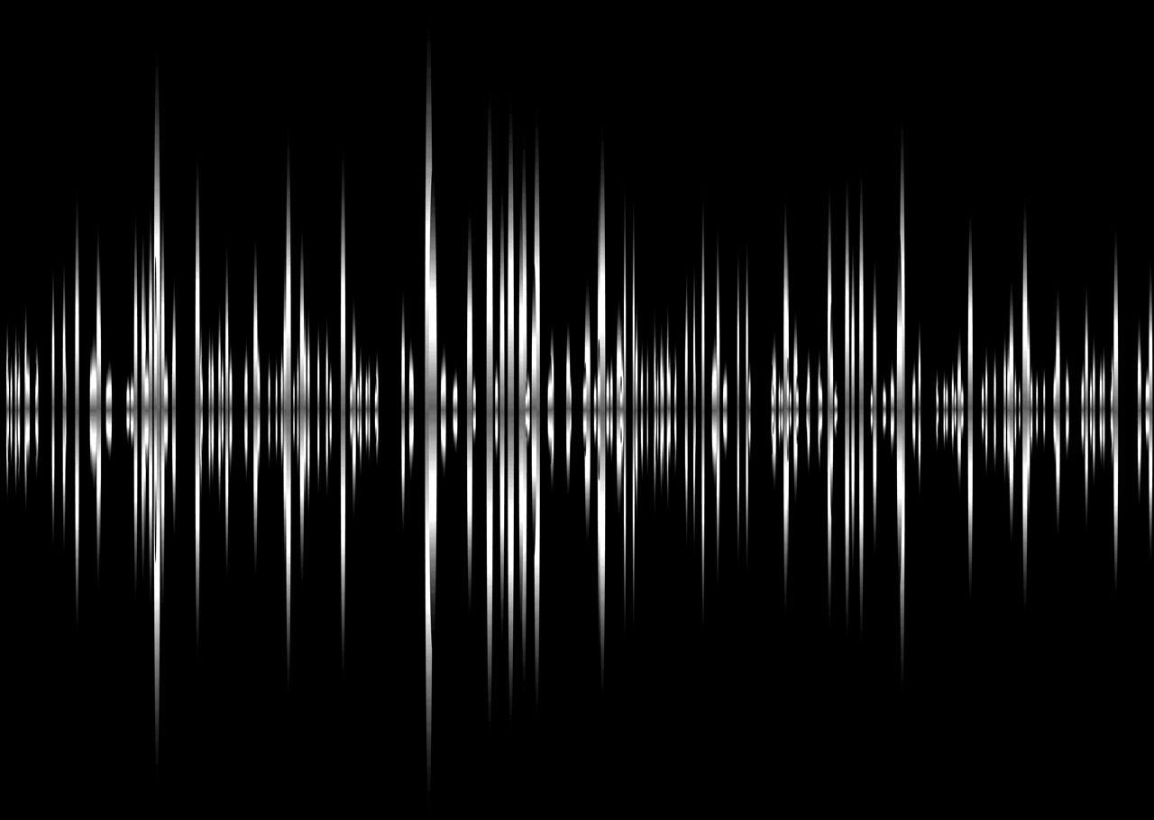 sound waves wallpaper