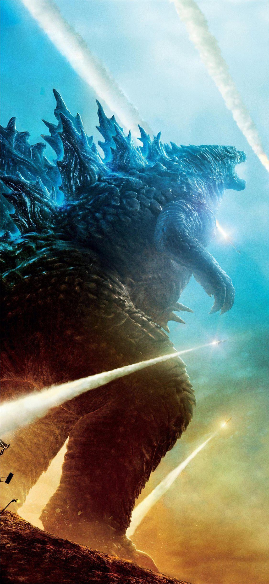 1125x2436 Godzilla king of the monster movie 4k Hình nền iPhone X miễn phí