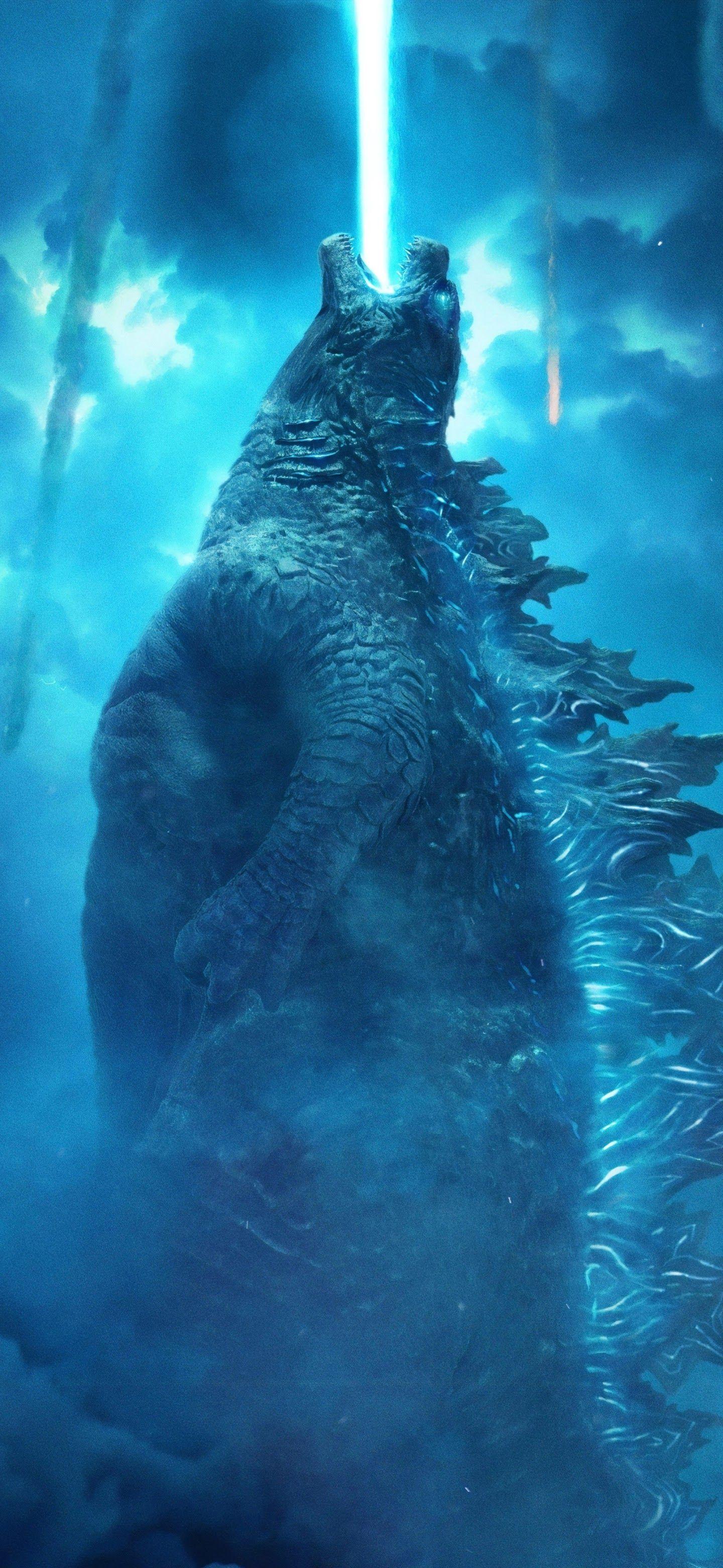 1440x3120 Godzilla: King of the Monsters Hình nền 8K