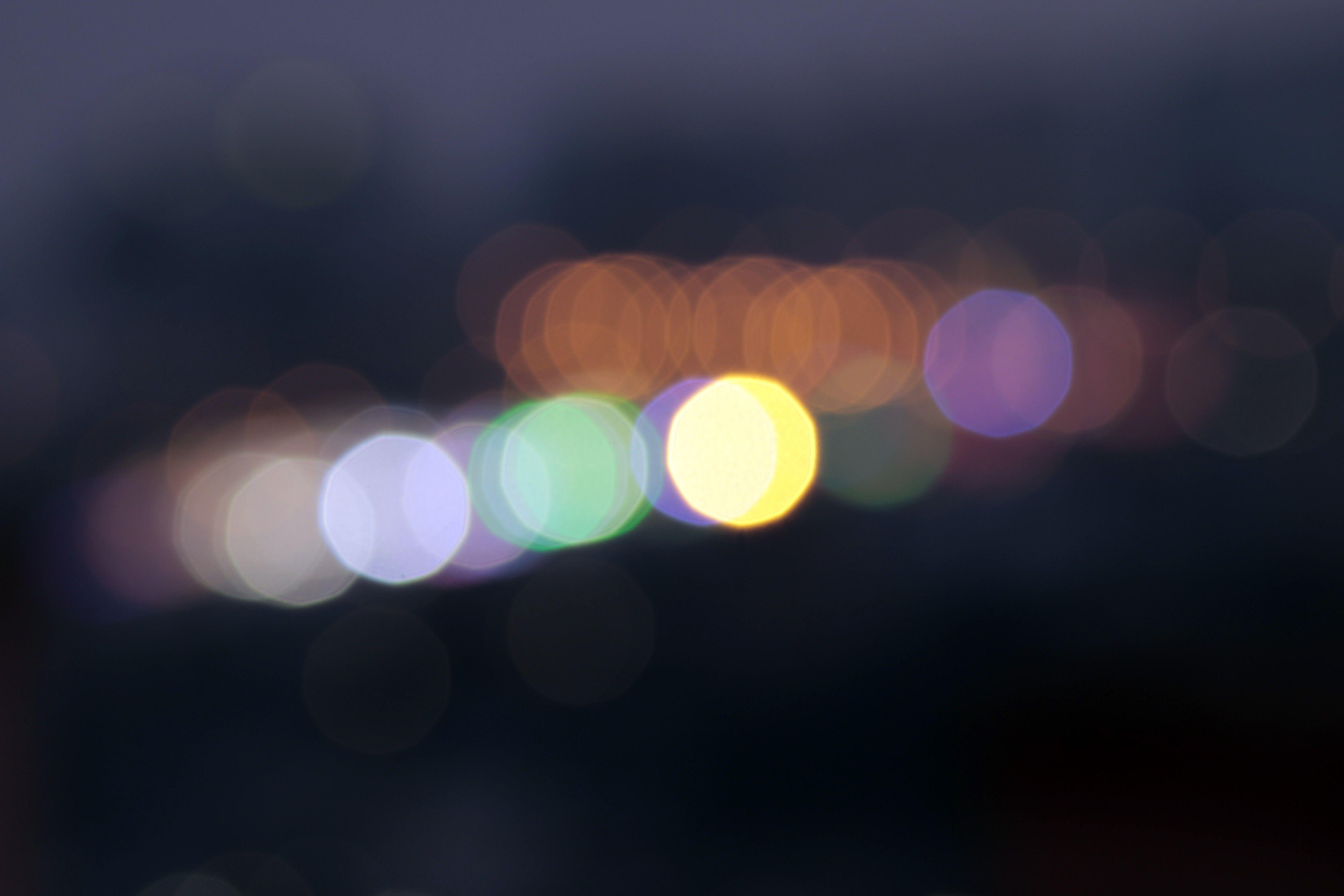 5472x3648 Lights, Dark, Abstract, Bokeh, HD City Wallpaper, Places