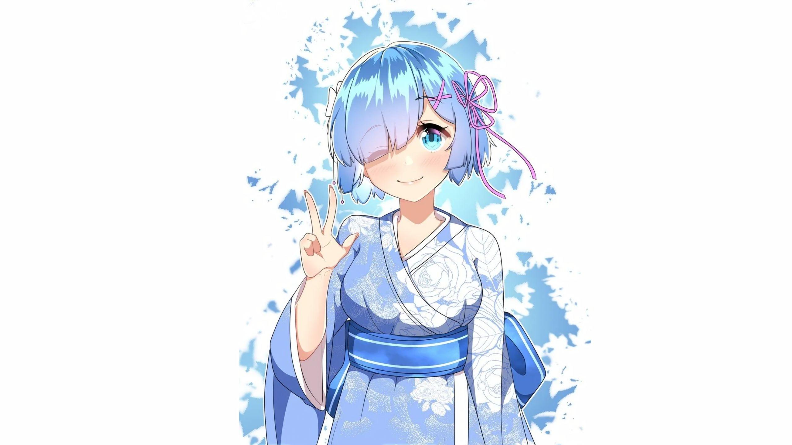 2560x1440 Rem 1440P Resolution Wallpaper, HD Anime 4K Wallpaper