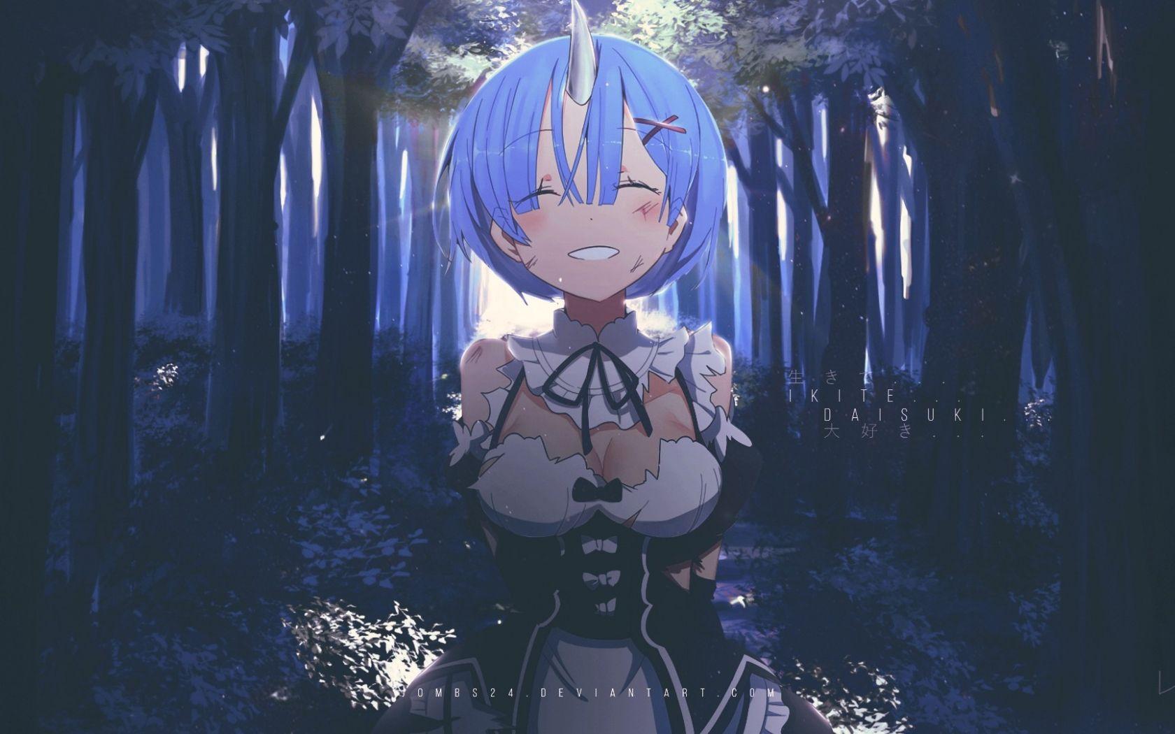 1680x1050 Free download Re Zero Kara Hajimeru Isekai Seikatsu Anime girls