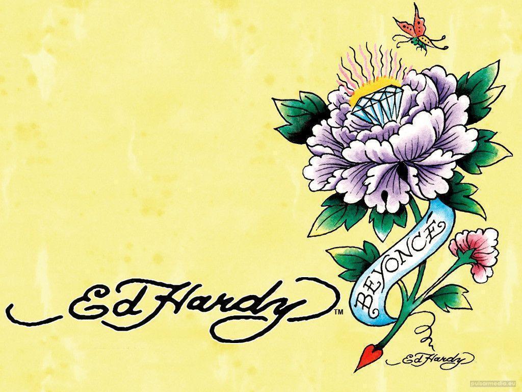 1024x768 Ed Hardy Background