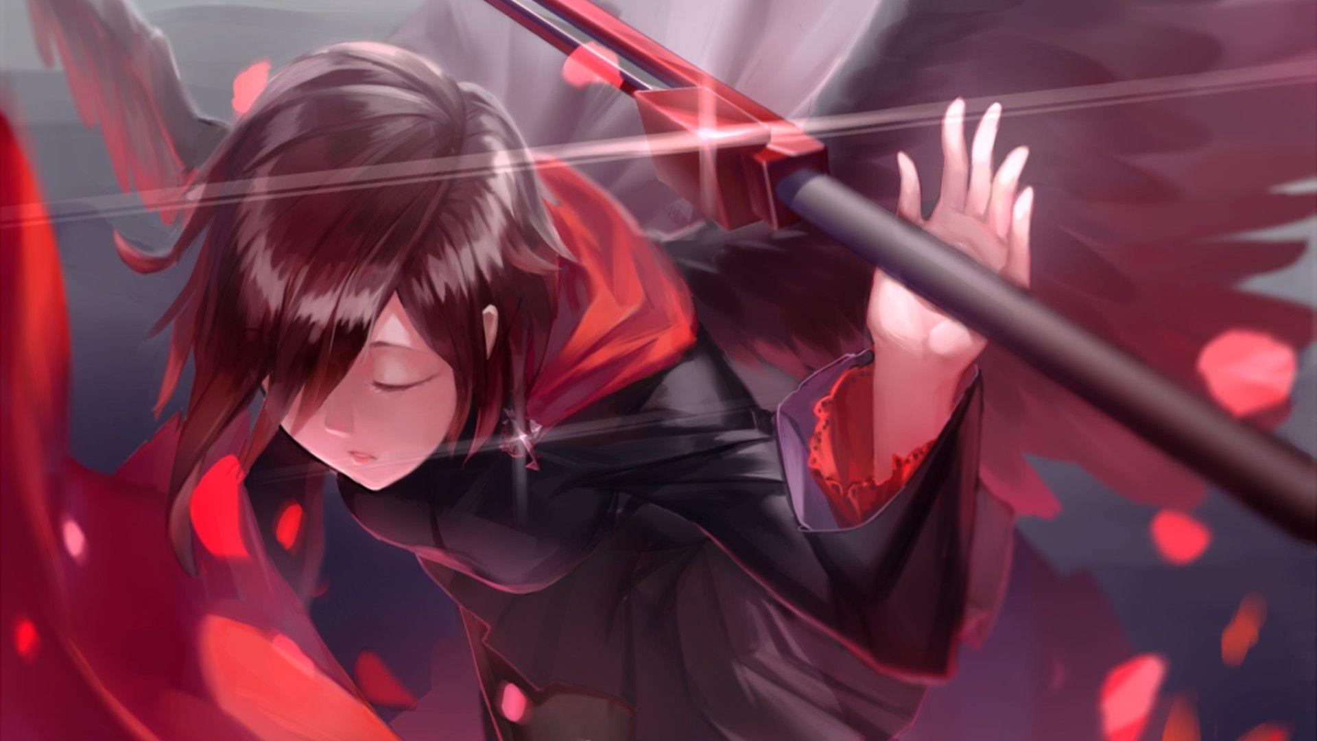 1920x1080 anime, RWBY, Ruby Rose Wallpaper HD / Desktop and Mobile Background