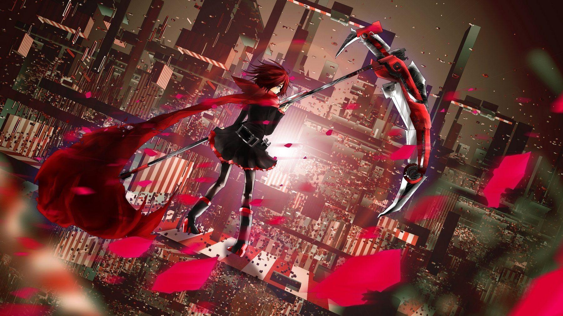 1800x1013 Ruby Rose (RWBY) HD Wallpaper and Background