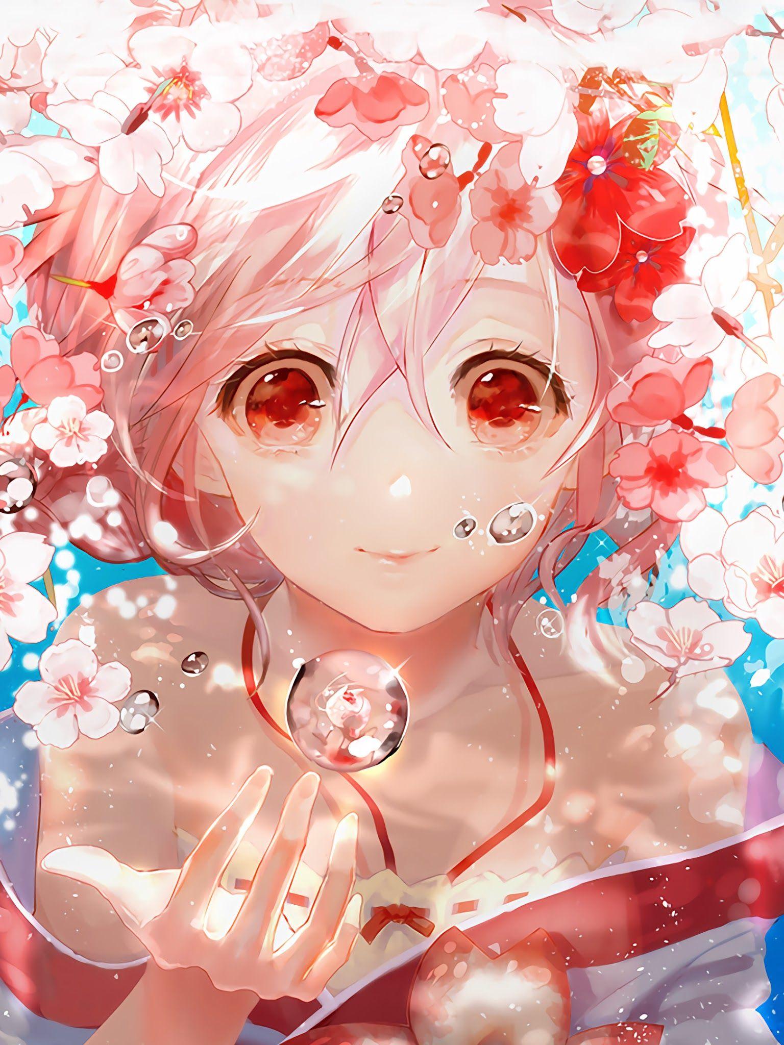 1536x2048 Anime Girl iPad Air Wallpaper