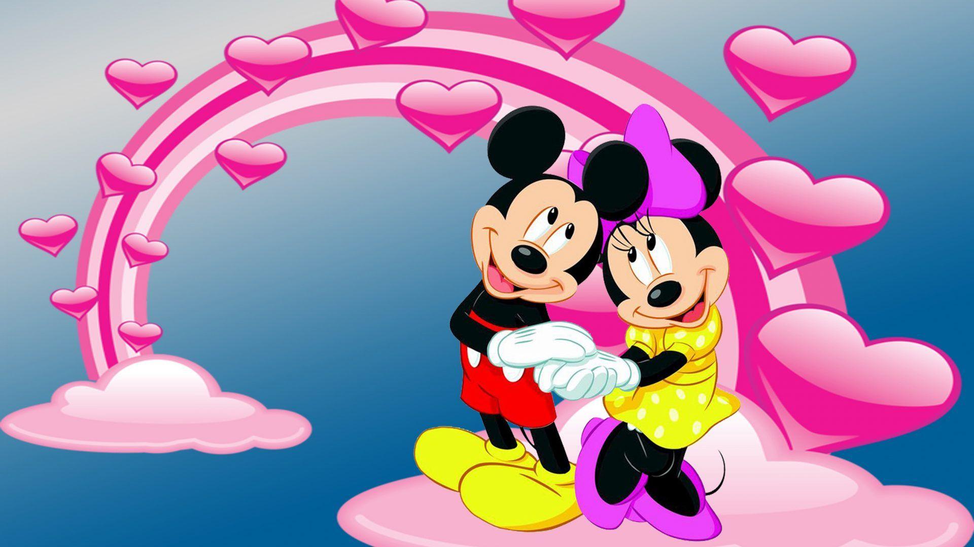 1920x1080 Mickey And Minnie Mouse Photo By Love Desktop HD Wallpaper For Pc