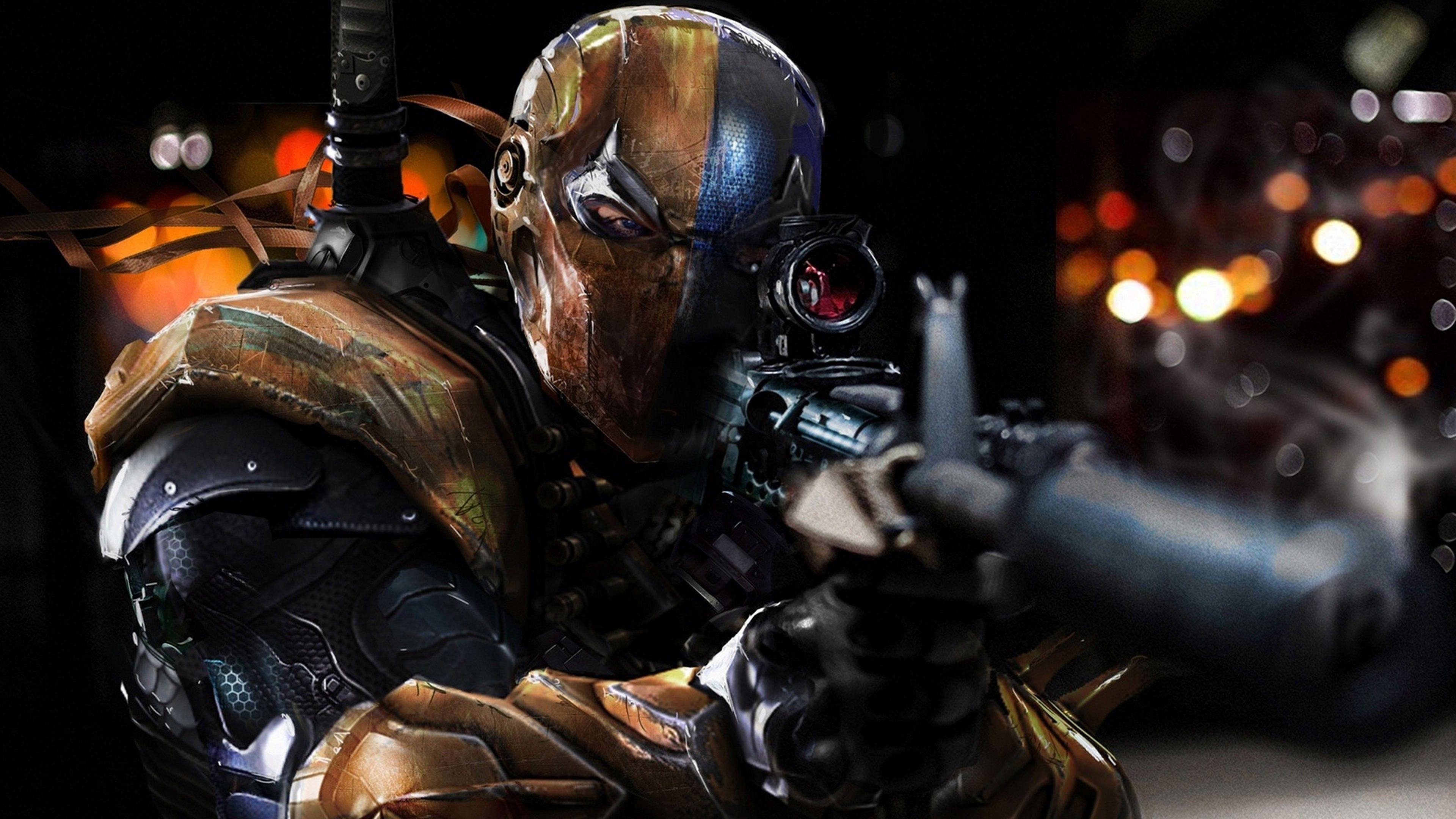 3840x2160 Deathstroke Background. Deathstroke