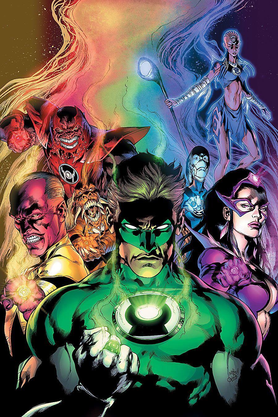 900x1350 Thaal Sinestro, Hal Jordan, Carol Ferris, Atrocitus, Larfleeze