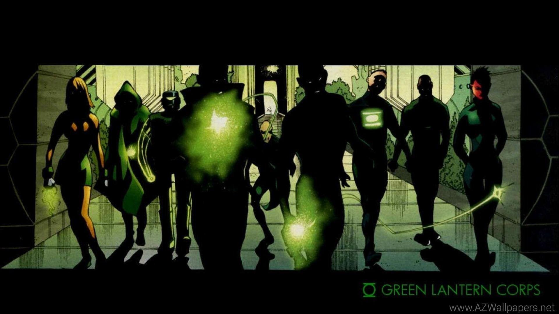 1920x1080 Lantern Corps Wallpaper