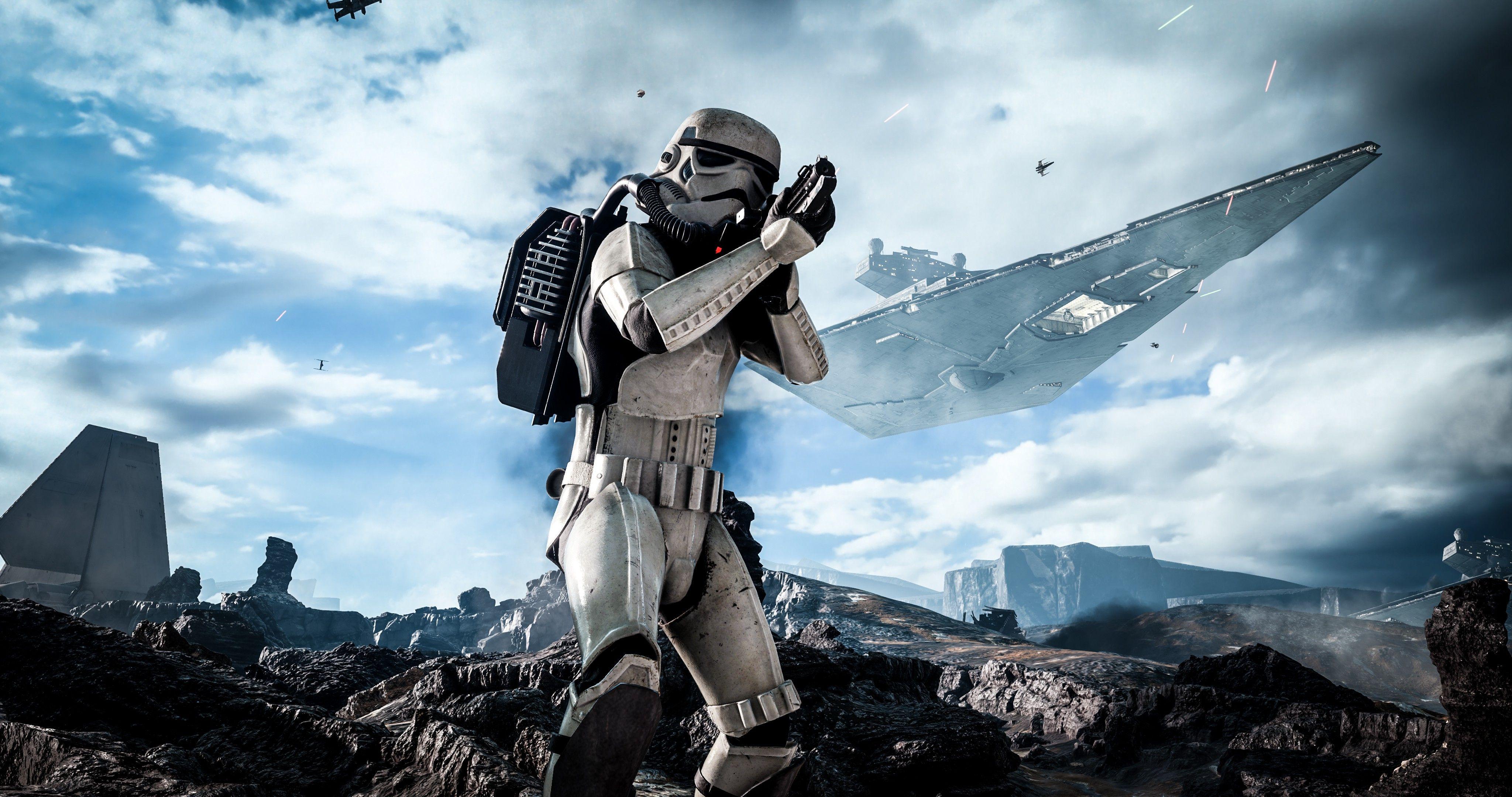 4096x2160 video Games, Artwork, Star Wars: Battlefront, STAR WARS