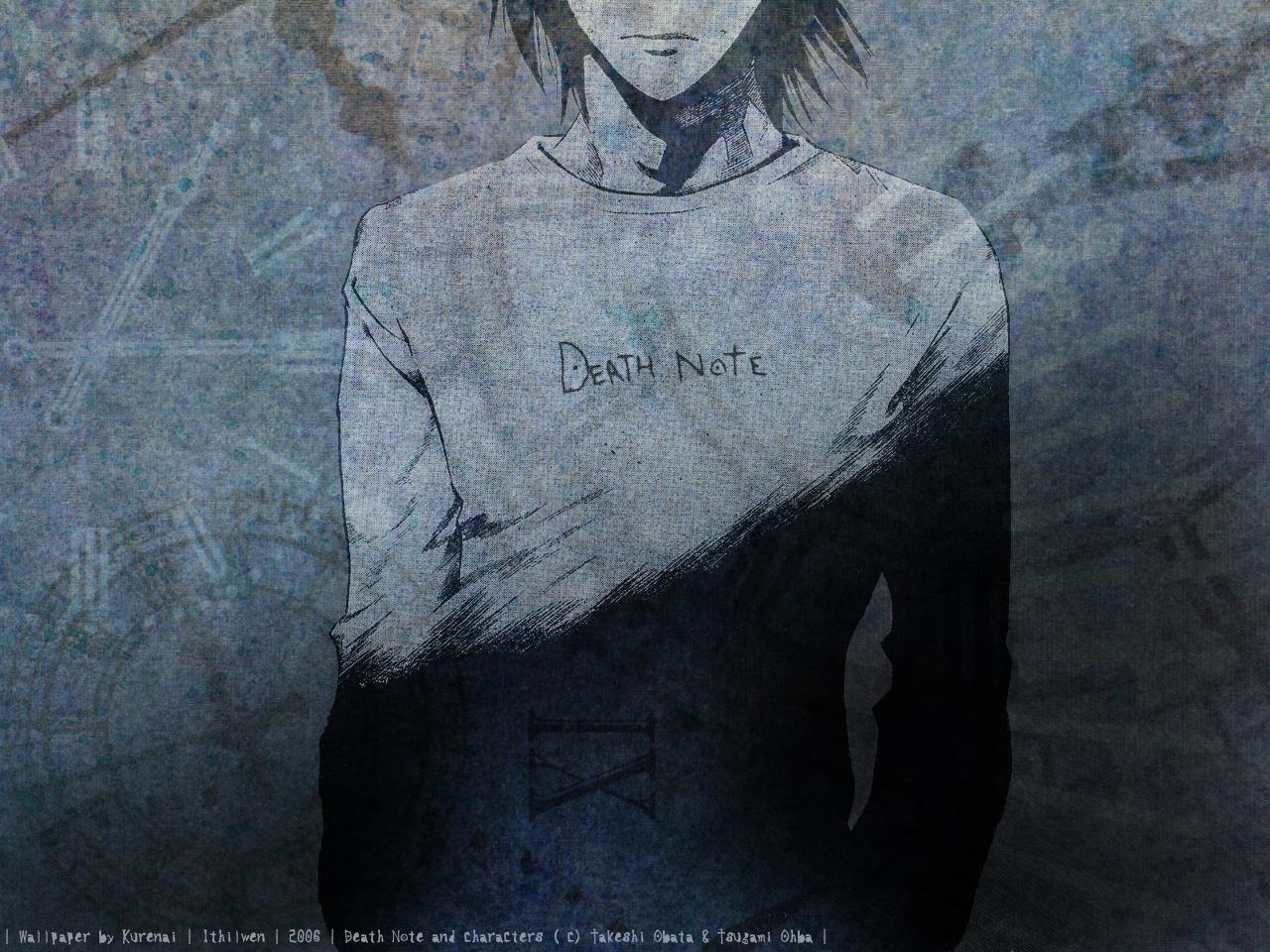 1280x960 Death Note Wallpaper: L