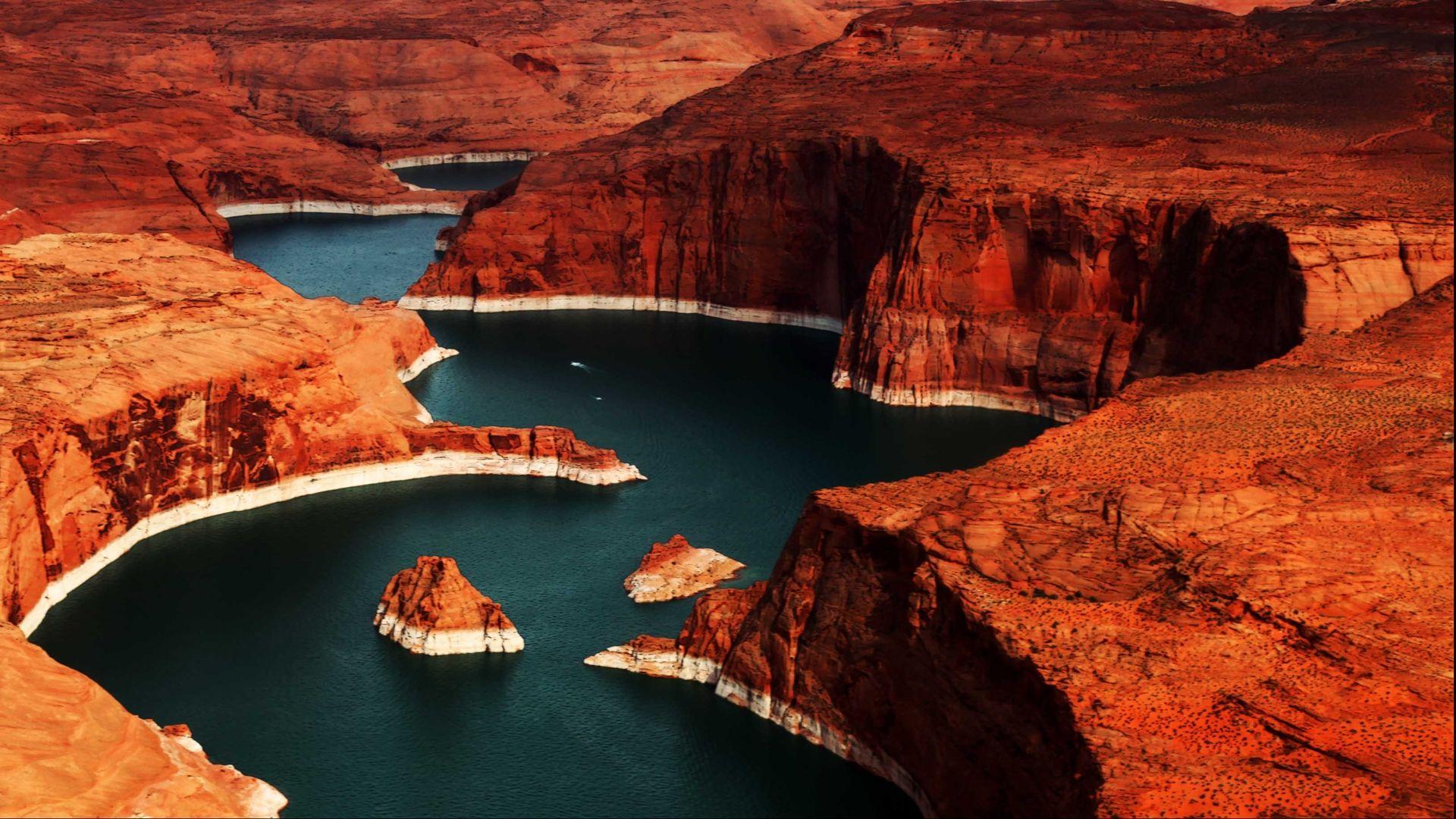 1920x1080 Lake Powell Wallpaper