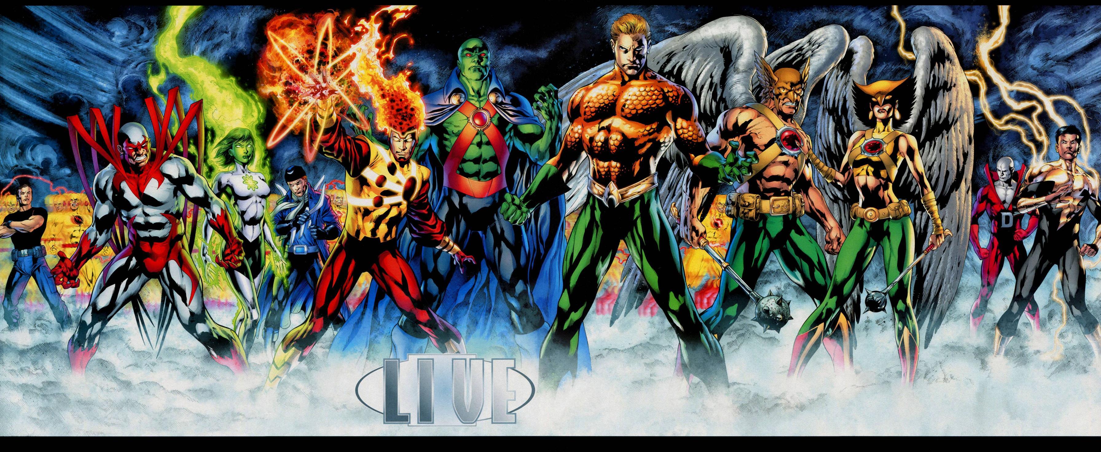 3584x1474 Blackest Night: The Flash Comic Wallpaper