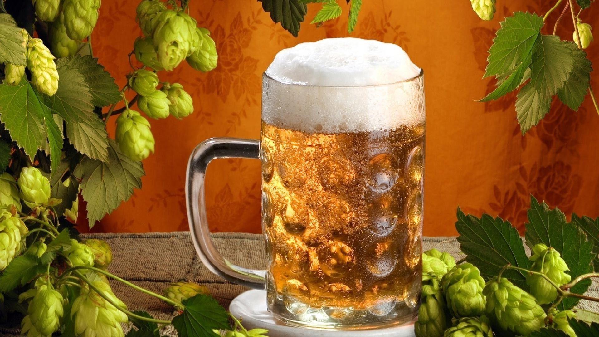 1920x1080 Beer, hops