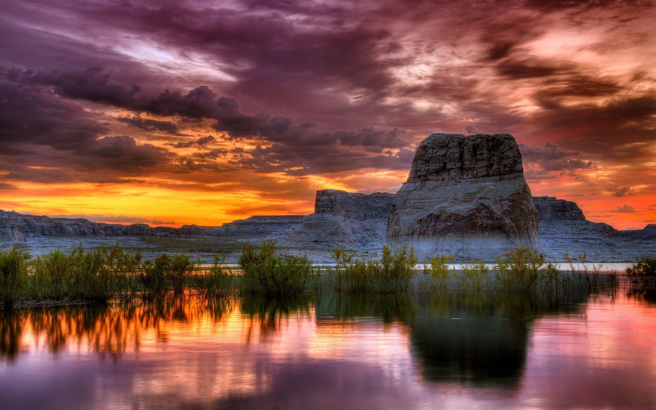 2560x1600 Lake Powell wallpaperx1600