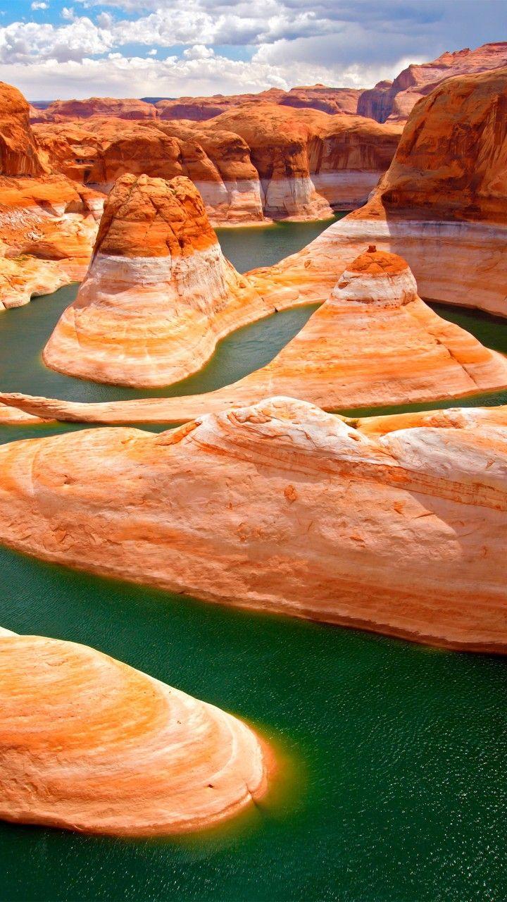 720x1280 Glen Canyon Lake Powell Arizona Desktop and Mobile Wallpaper
