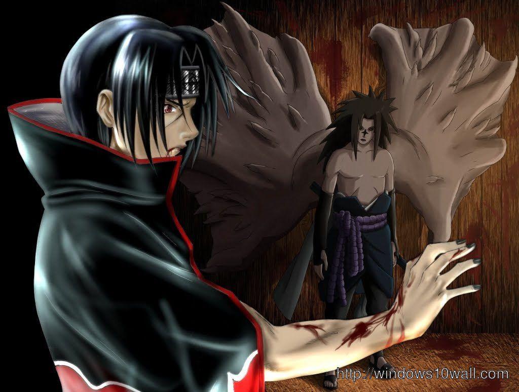 1024x774 Naruto Itachi And Sasuke hình nền - hình nền windows 10