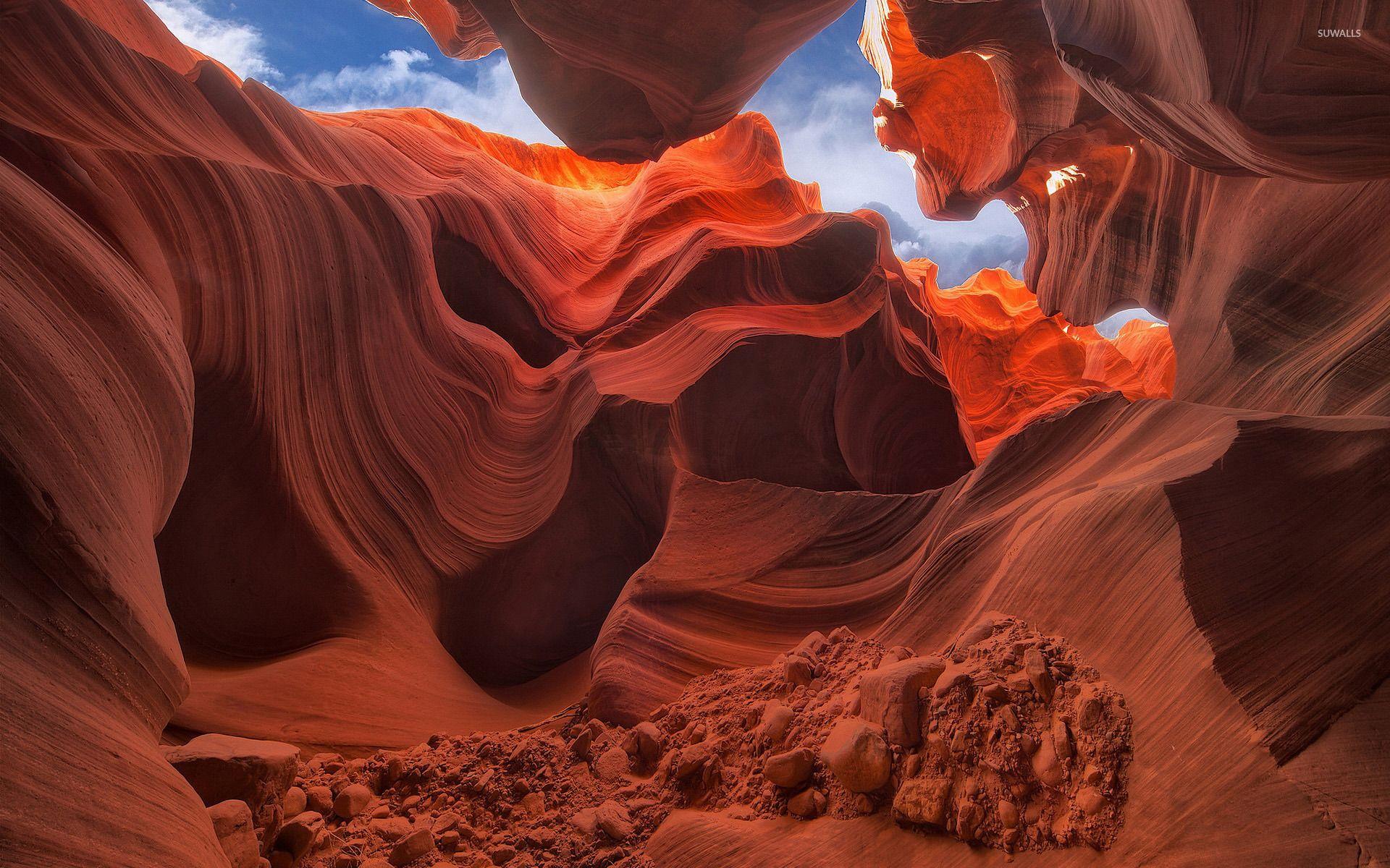 1920x1200 Arizona's Antelope Canyon wallpaper wallpaper
