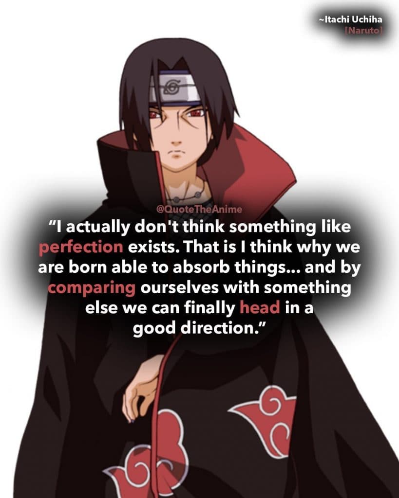 819x1024 Powerful Itachi Quotes (HQ Image)