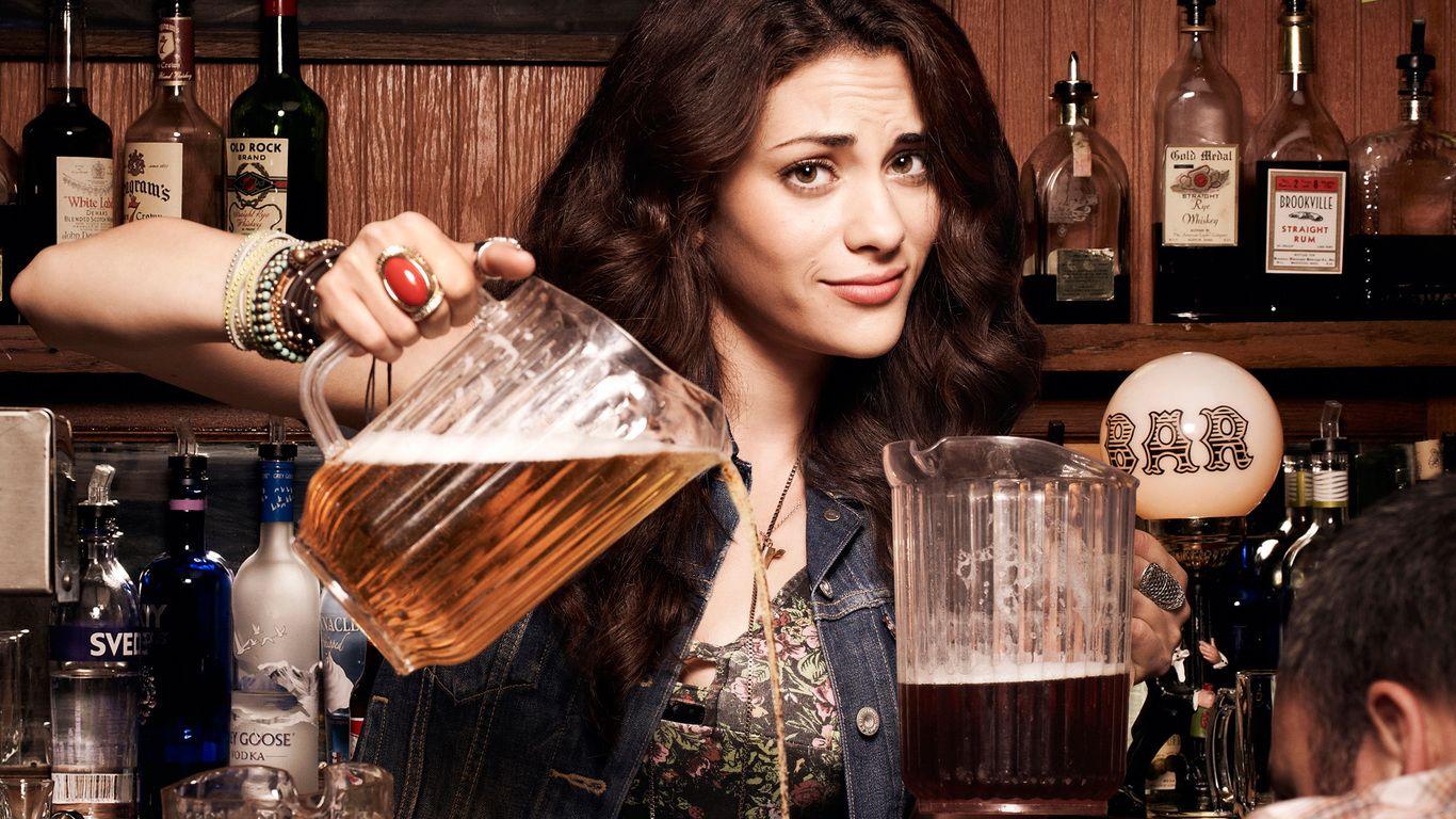 1366x768 beer, bar, stand, inbar lavi desktop wallpaper 81442