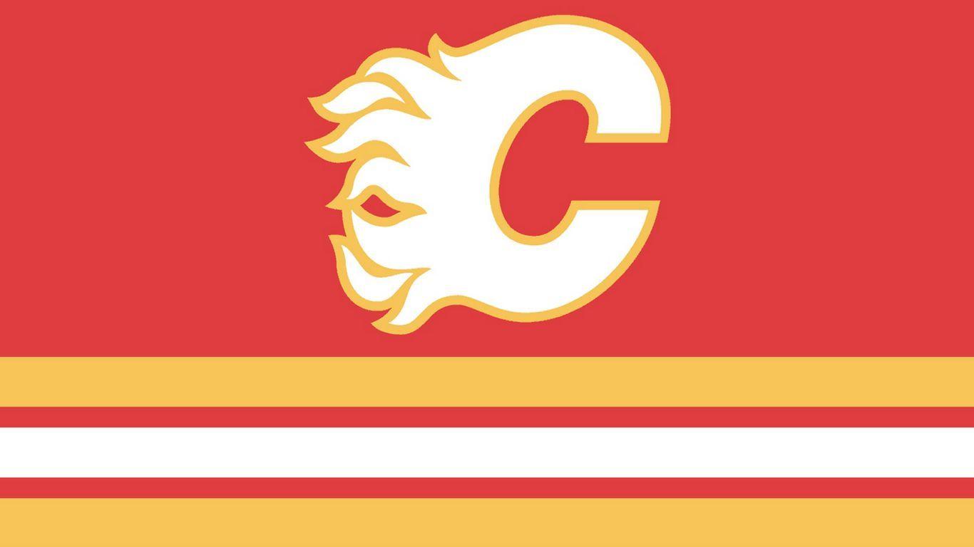 1366x768 Download wallpaper 1366x768 calgary flames, hockey, canada tablet