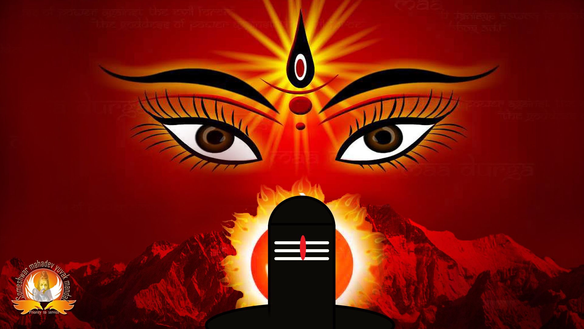 1920x1080 Maa Durga Cover Photo