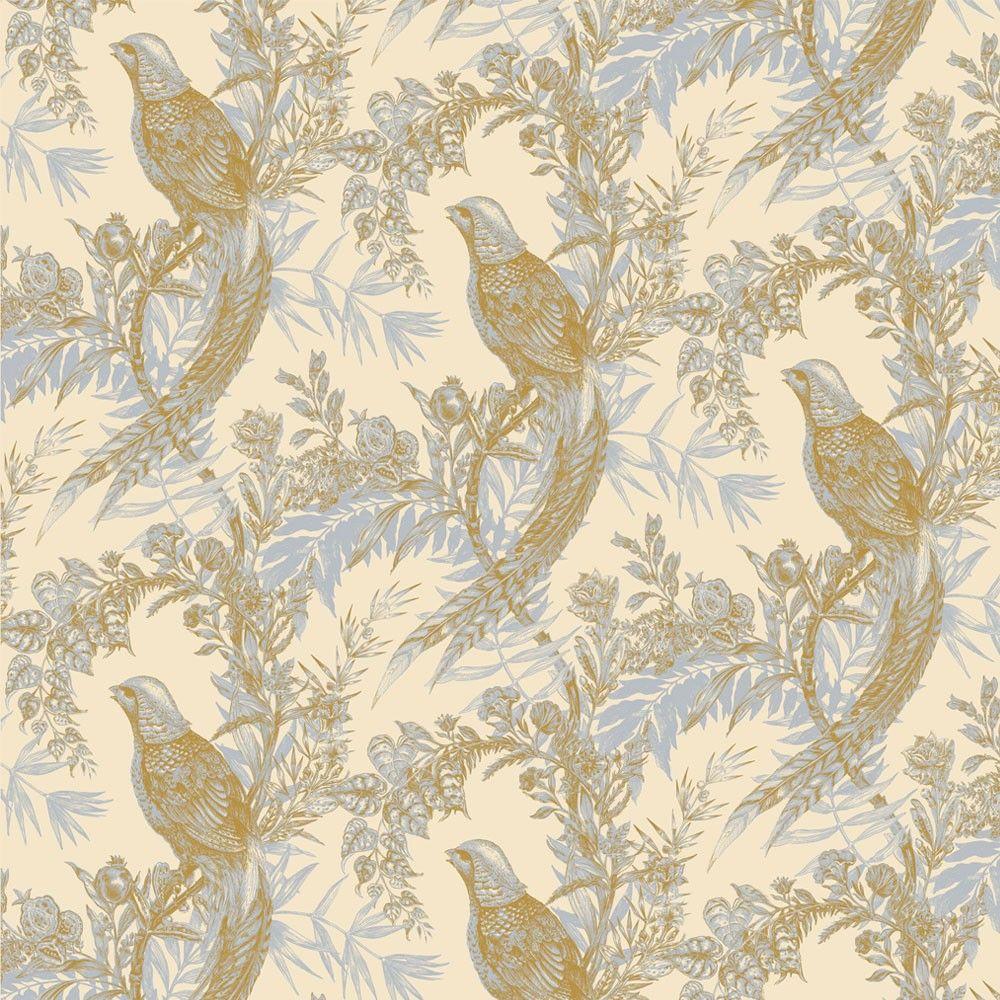 1000x1000 Timorous Beasties English Pheasant Wallpaper Roll