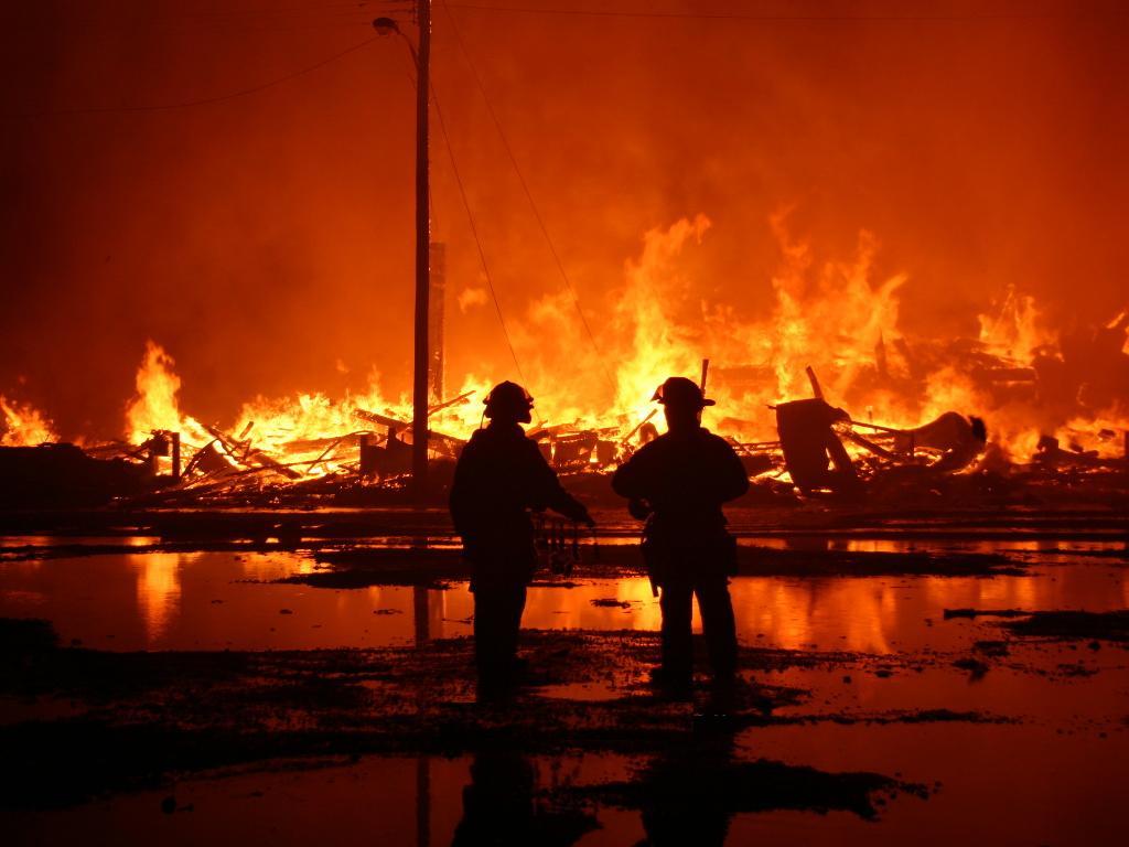1024x768 Free download Firefighter Background [1024x768] for your Desktop
