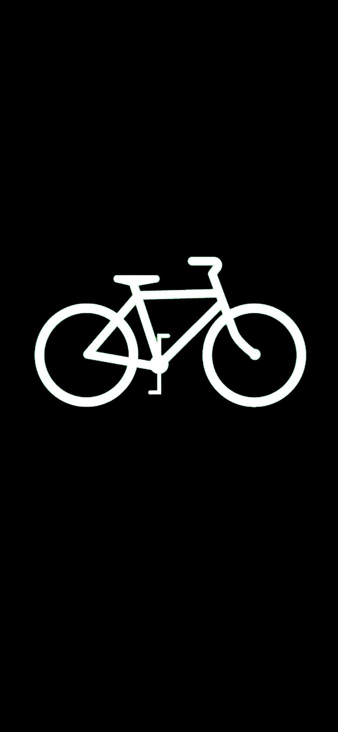 1125x2436 Bicycle Dark Black Minimal 4k iPhone XS, iPhone iPhone