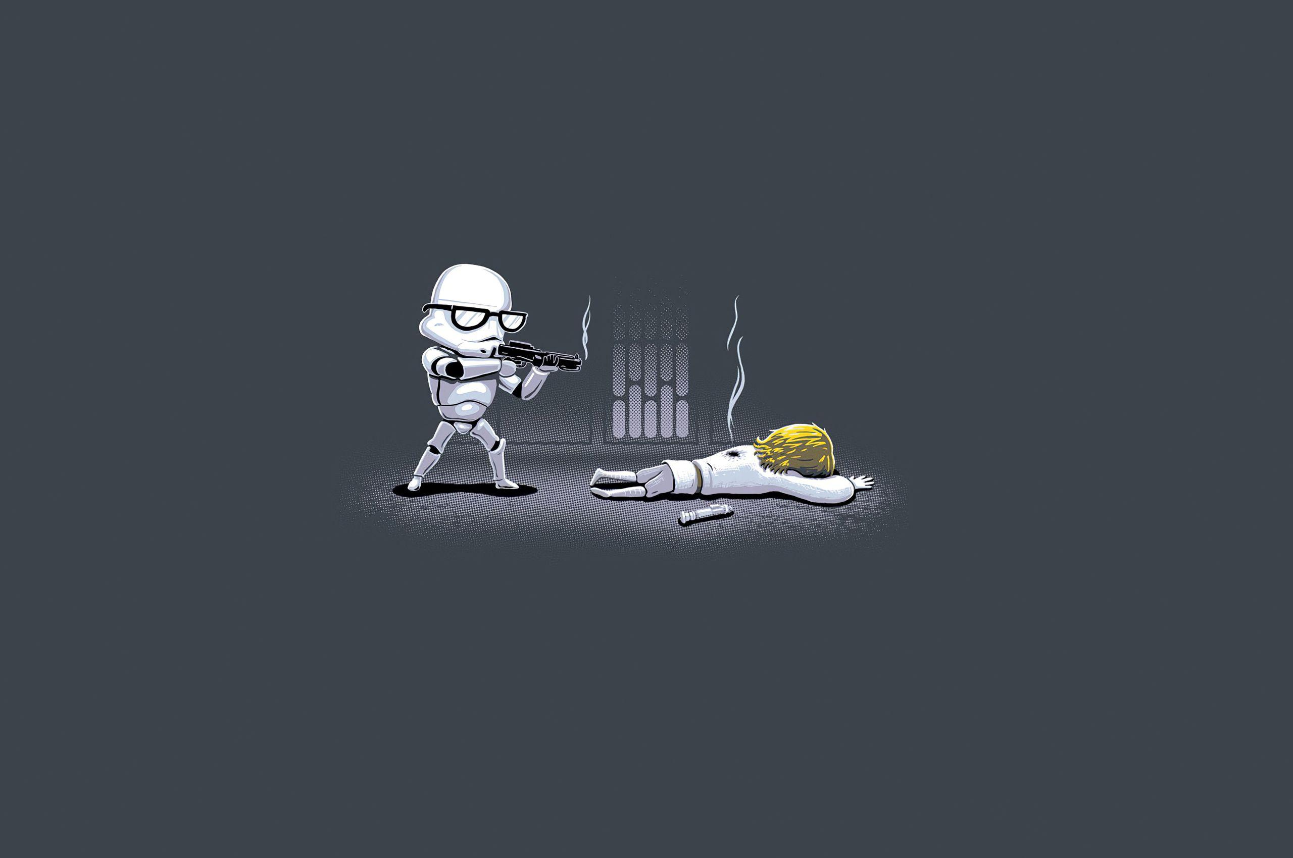 2560x1700 Star Wars Stormtrooper Minimal 4k Chromebook Pixel HD 4k