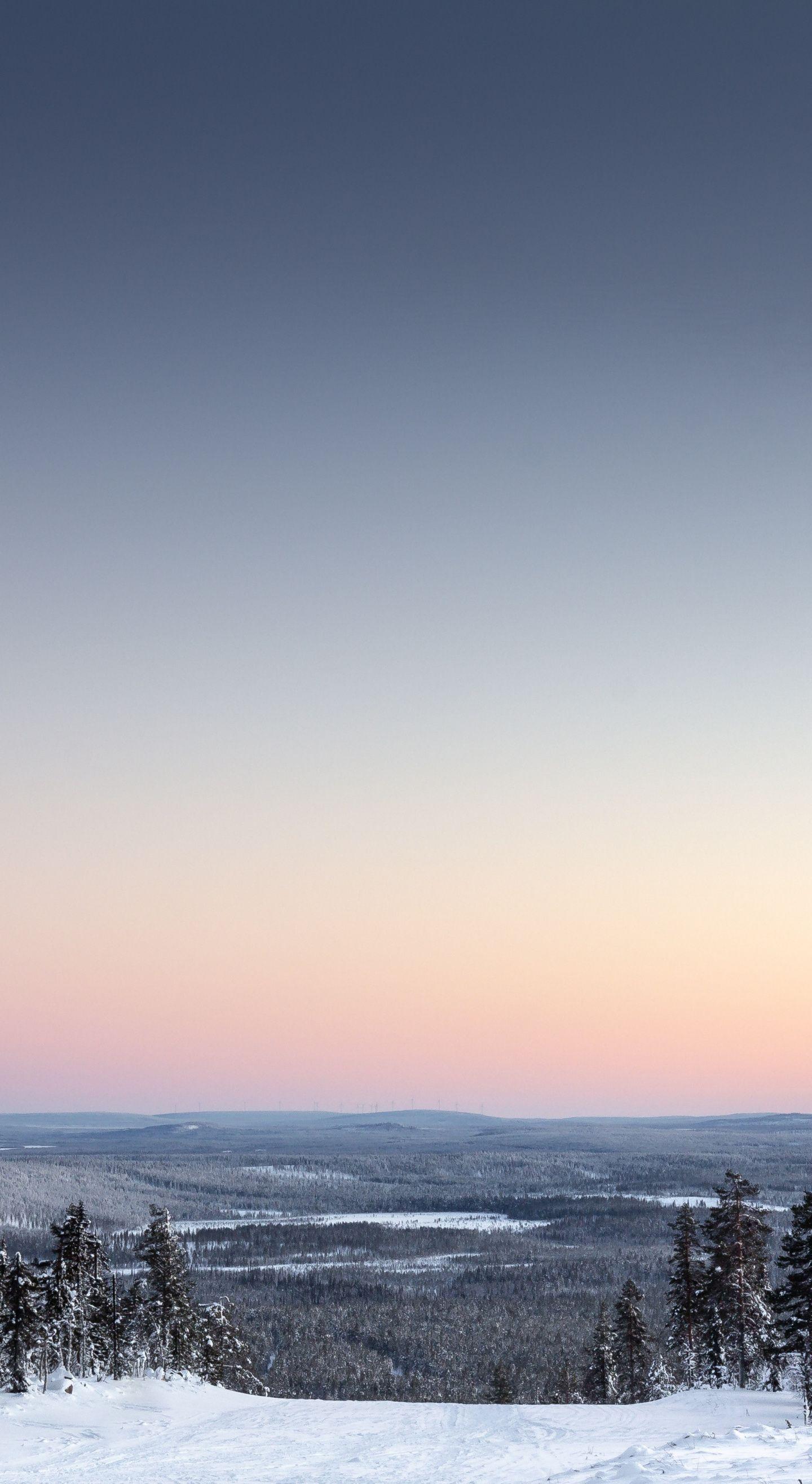 1440x2630 Download Minimal, sunset, sky, landscape wallpaper, 1440x2630