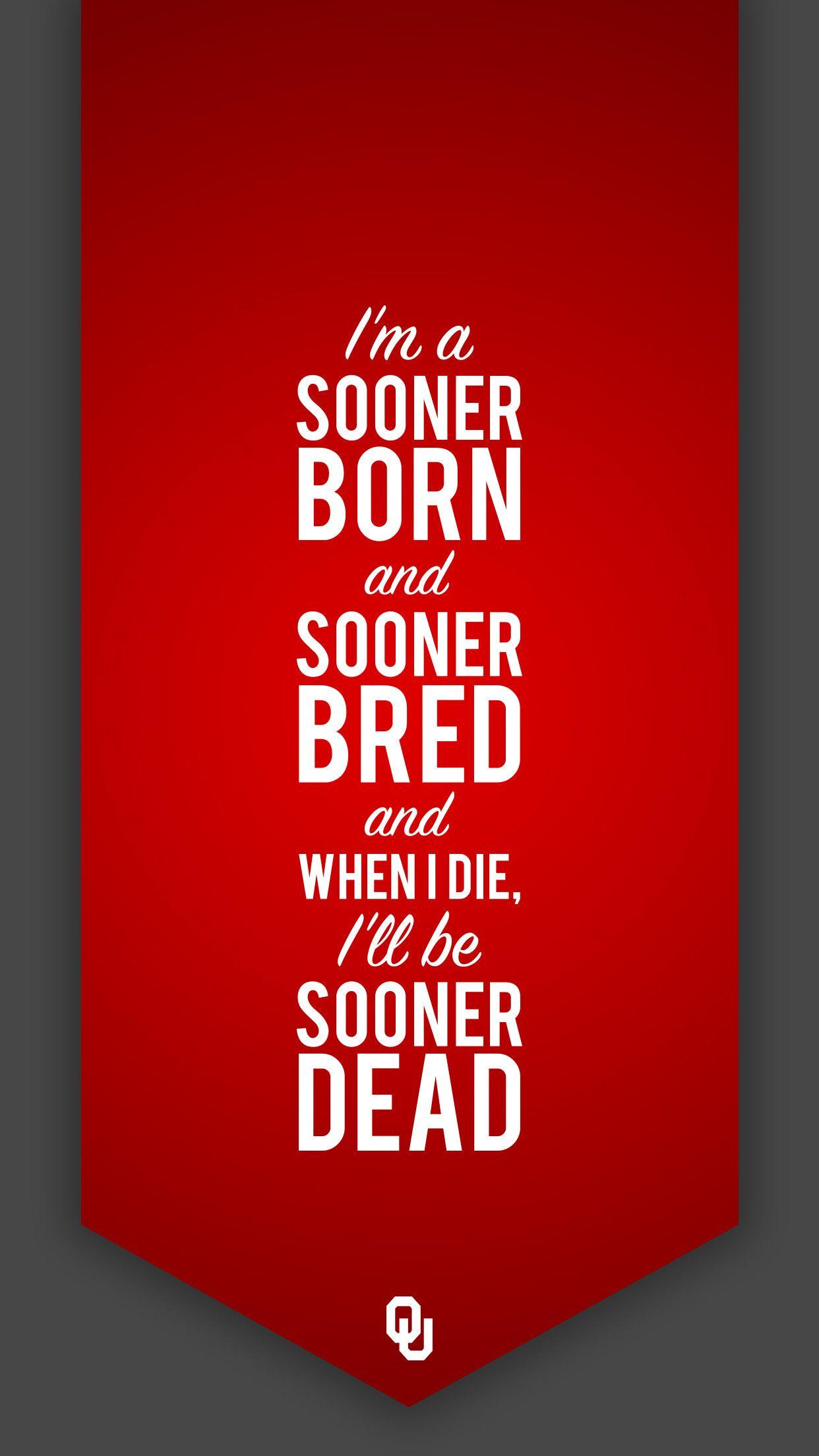 1242x2208 Oklahoma Sooner Wallpaper