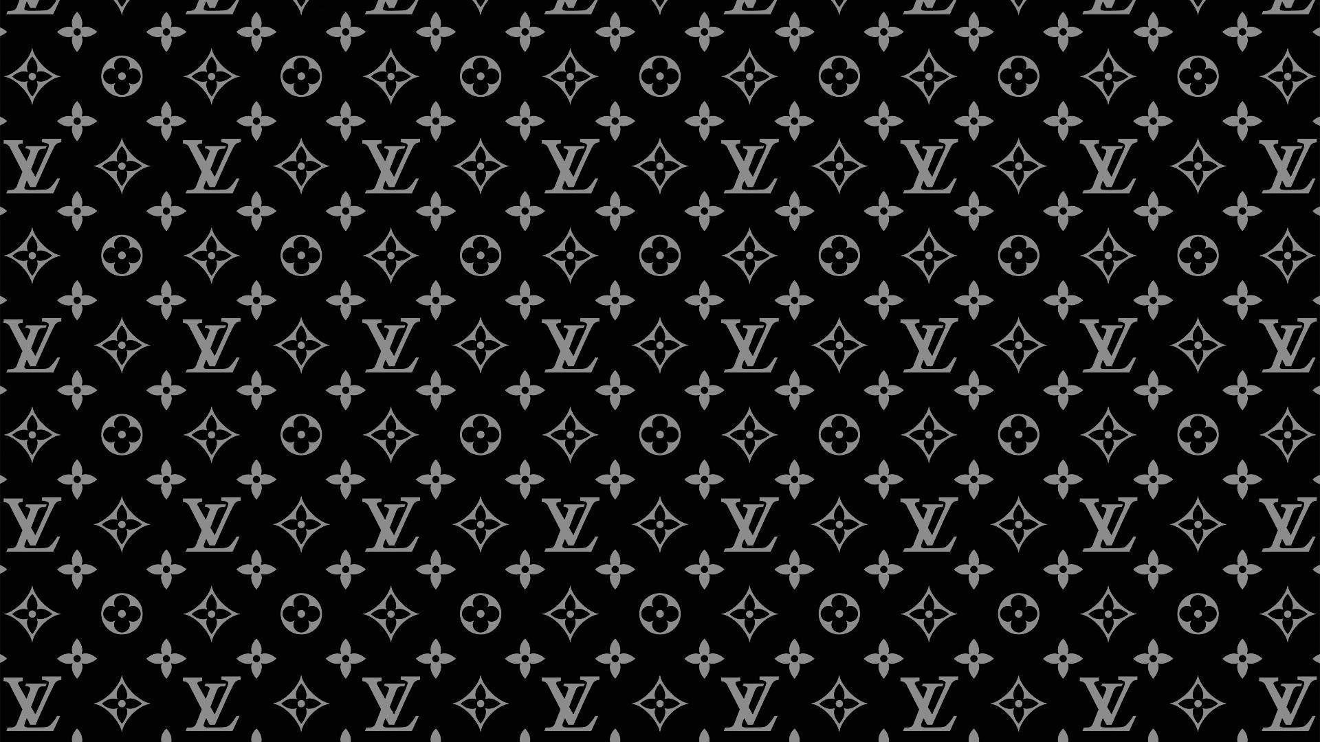 Black Supreme Louis Vuitton Wallpaper