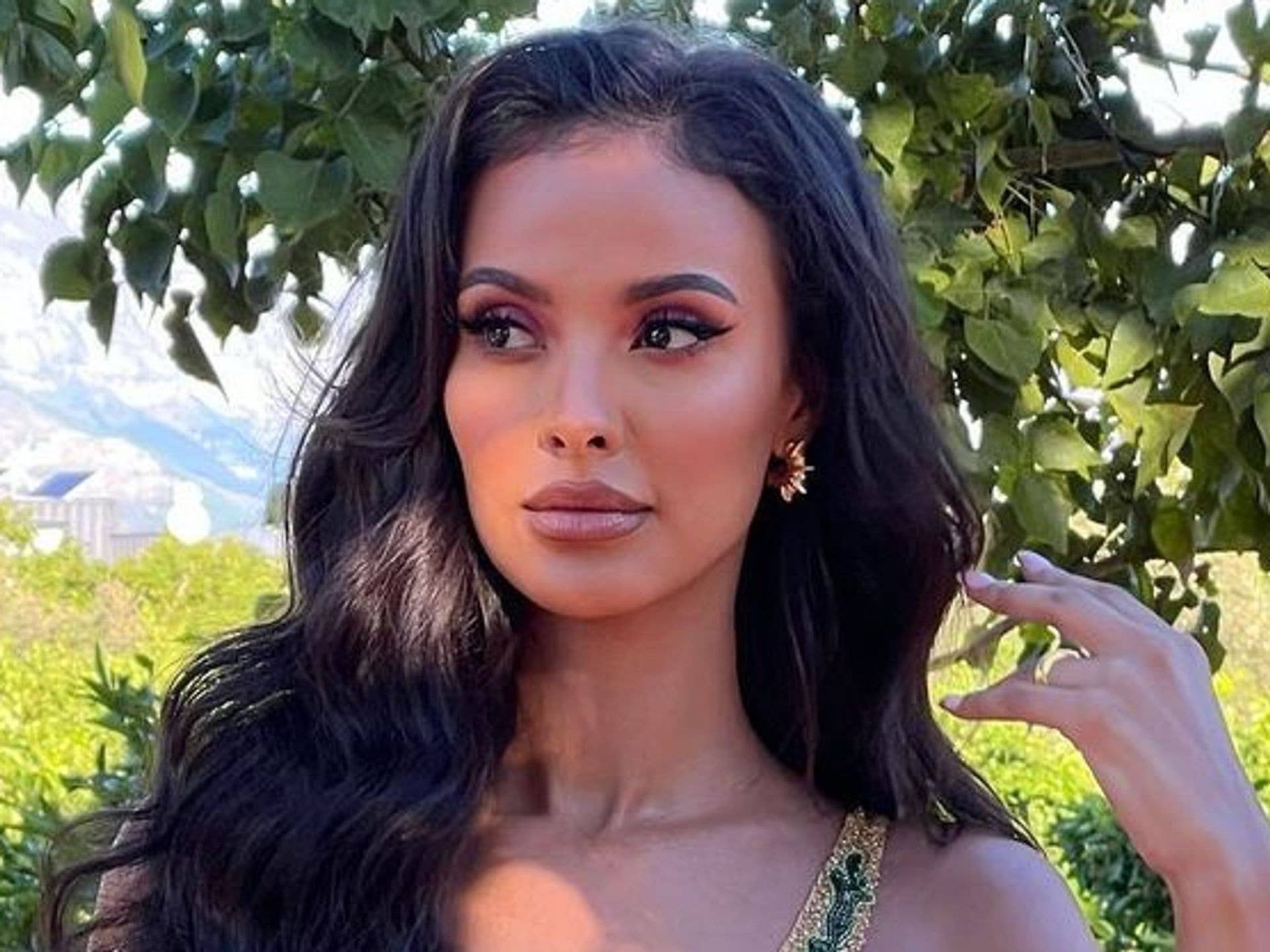 1920x1440 Maya Jama Is The Ultimate Healthy Goddess In Skimpy High Waisted Bikini