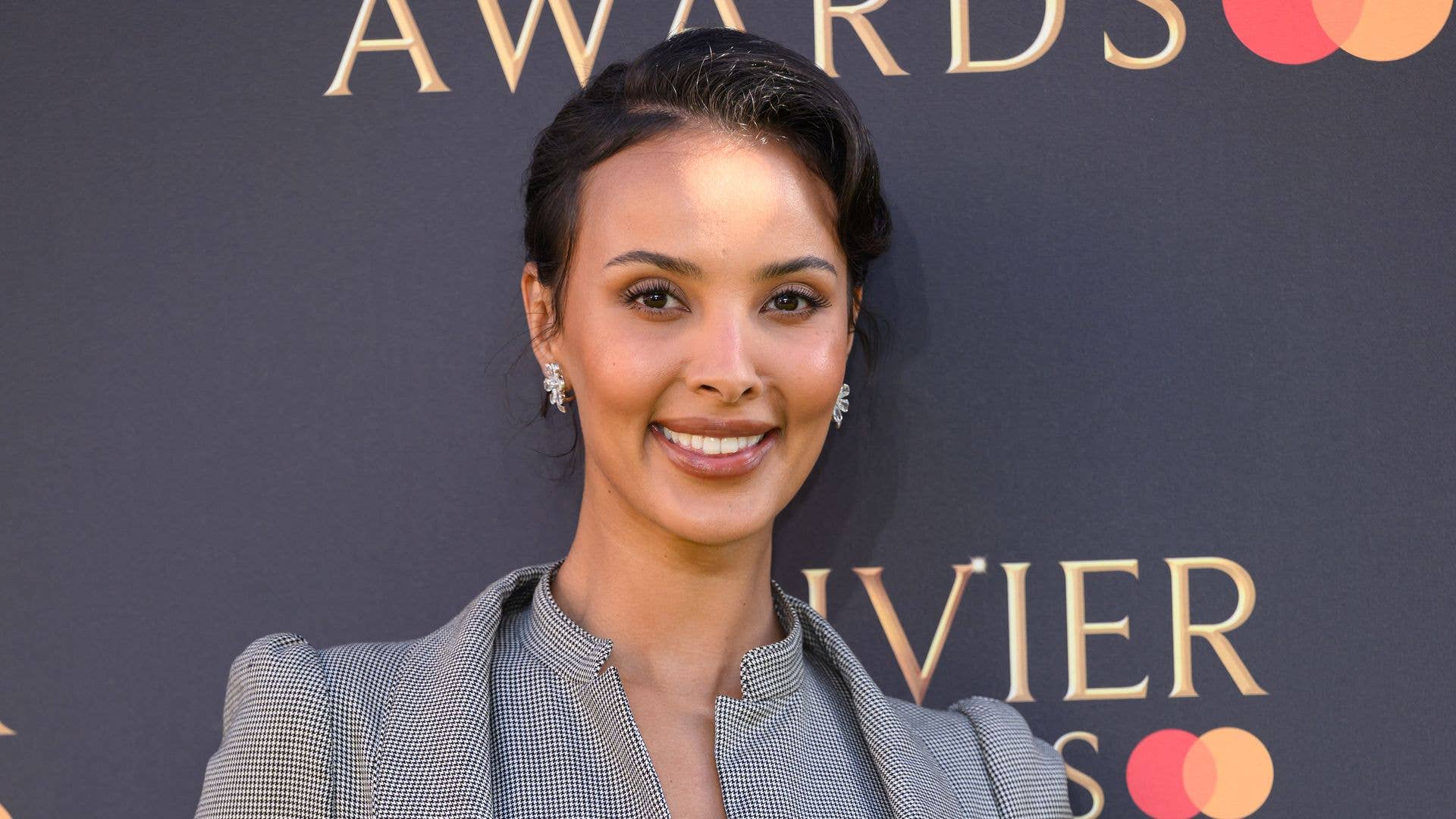 1920x1080 Maya Jama Perfects Power Dressing In A Sleek Three Piece Suit