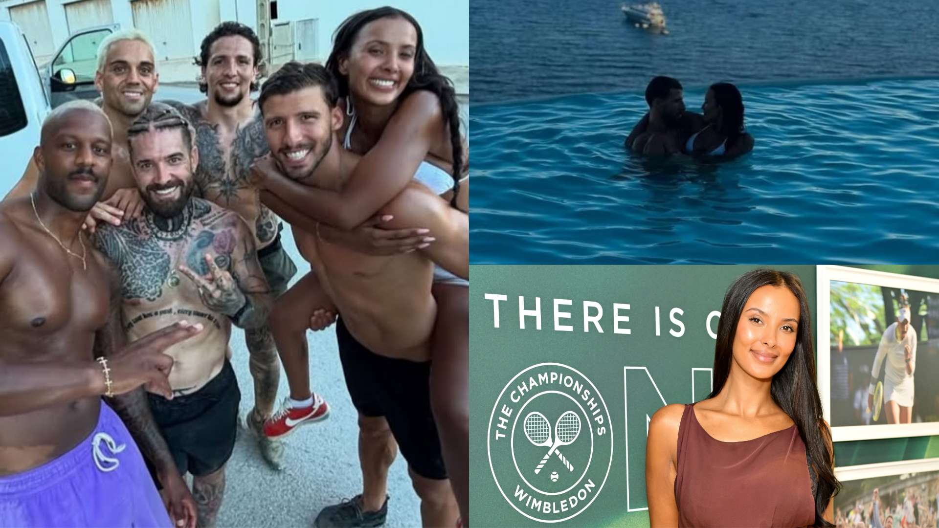 1920x1080 Sweating my life away' Jama made to work on holiday with Ruben Dias as Manchester City star keeps himself fit alongside Love Island presenter girlfriend. Goal.com US