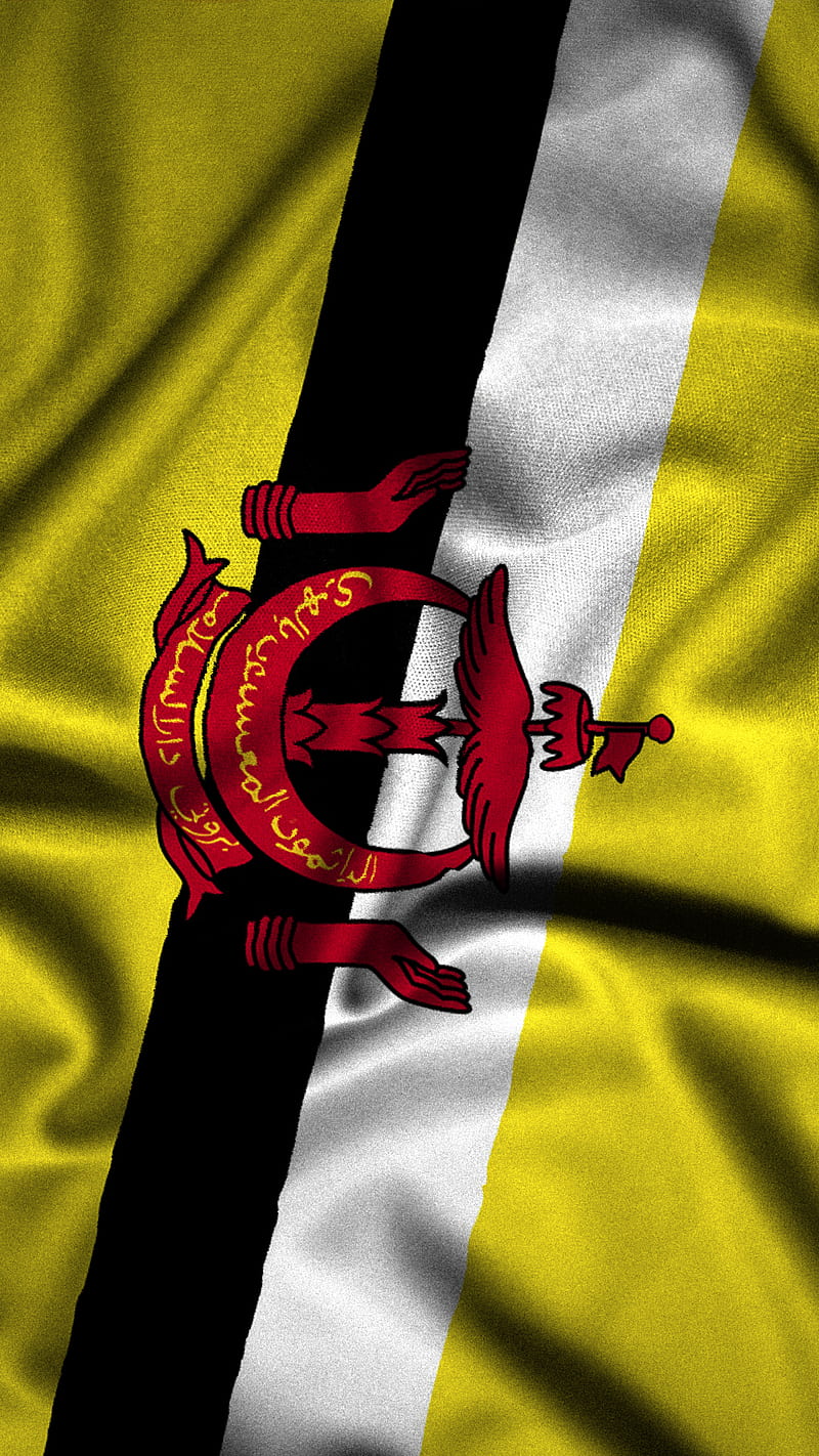 800x1422 Brunei, Brunei country, Brunei flag, HD phone wallpaper