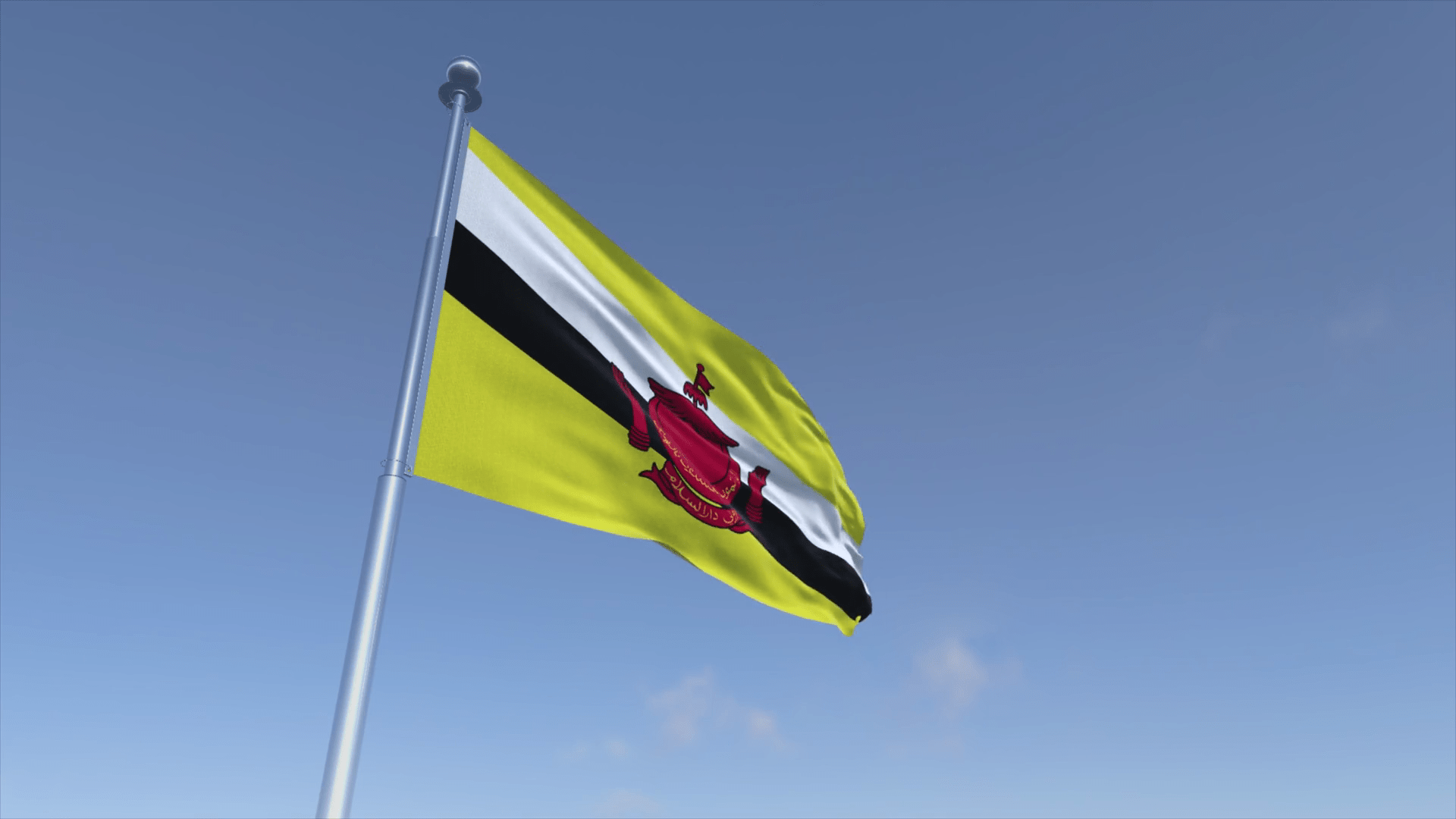 1920x1080 Brunei Country. Colors motion background