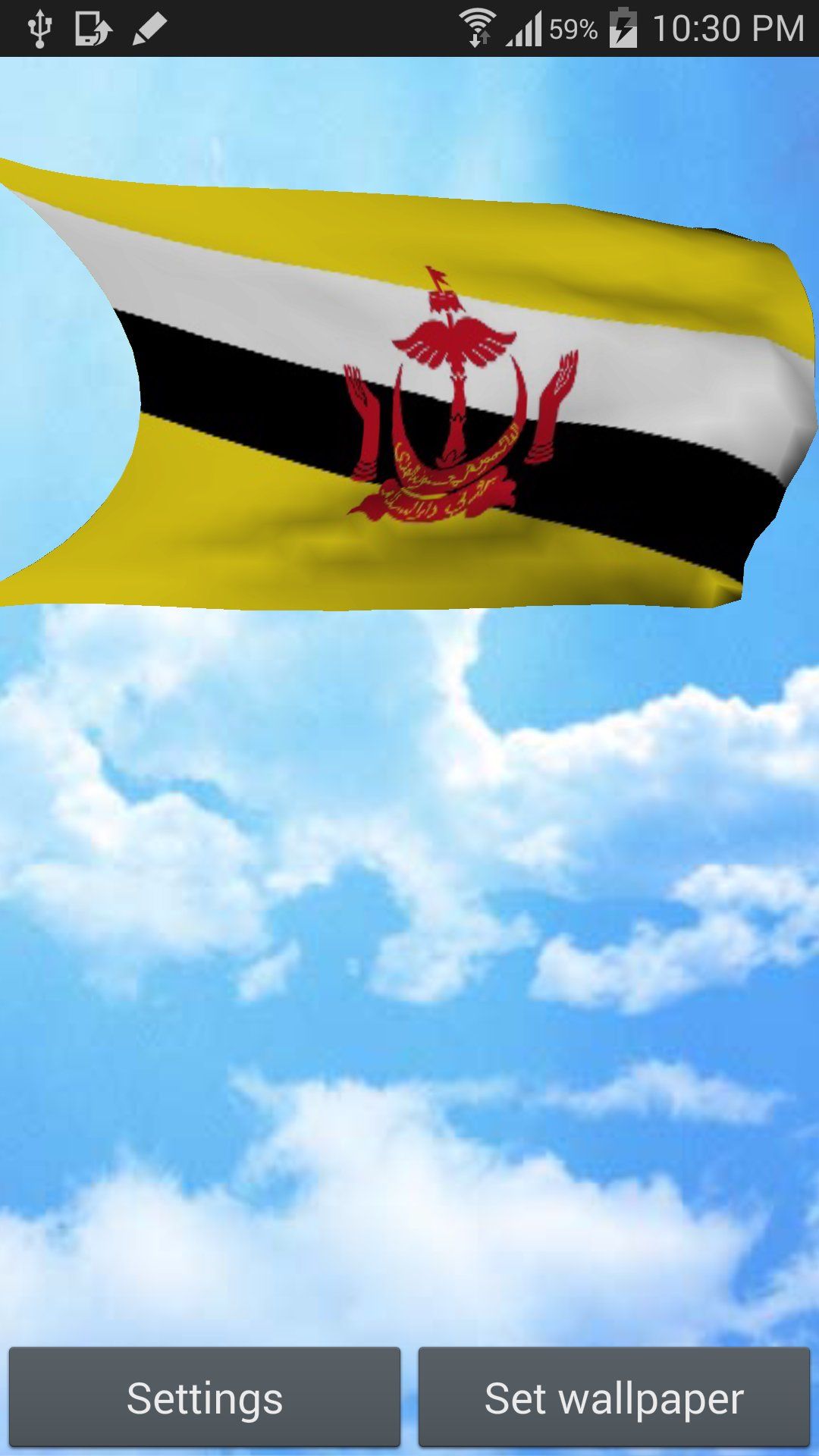 1080x1920 3D Brunei Flag Live Wallpaper APK for Android Download