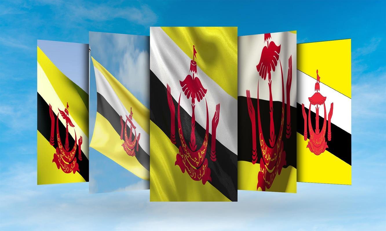1333x800 Brunei Flag Wallpaper